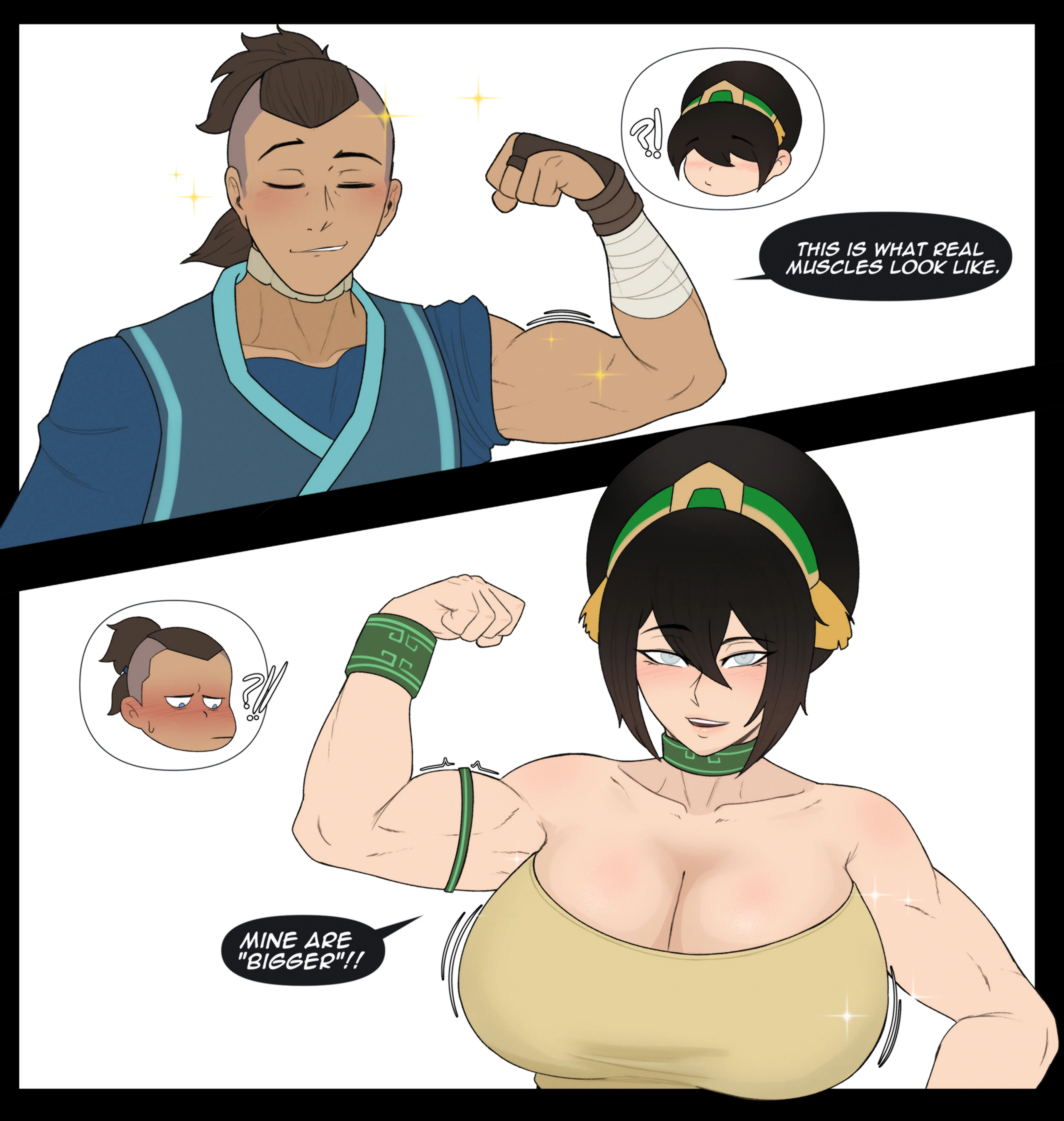 Tohp X Sokka - Escriba porn comic picture 1