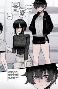 Tomboy Sister Bully Netorare porn comic picture 1