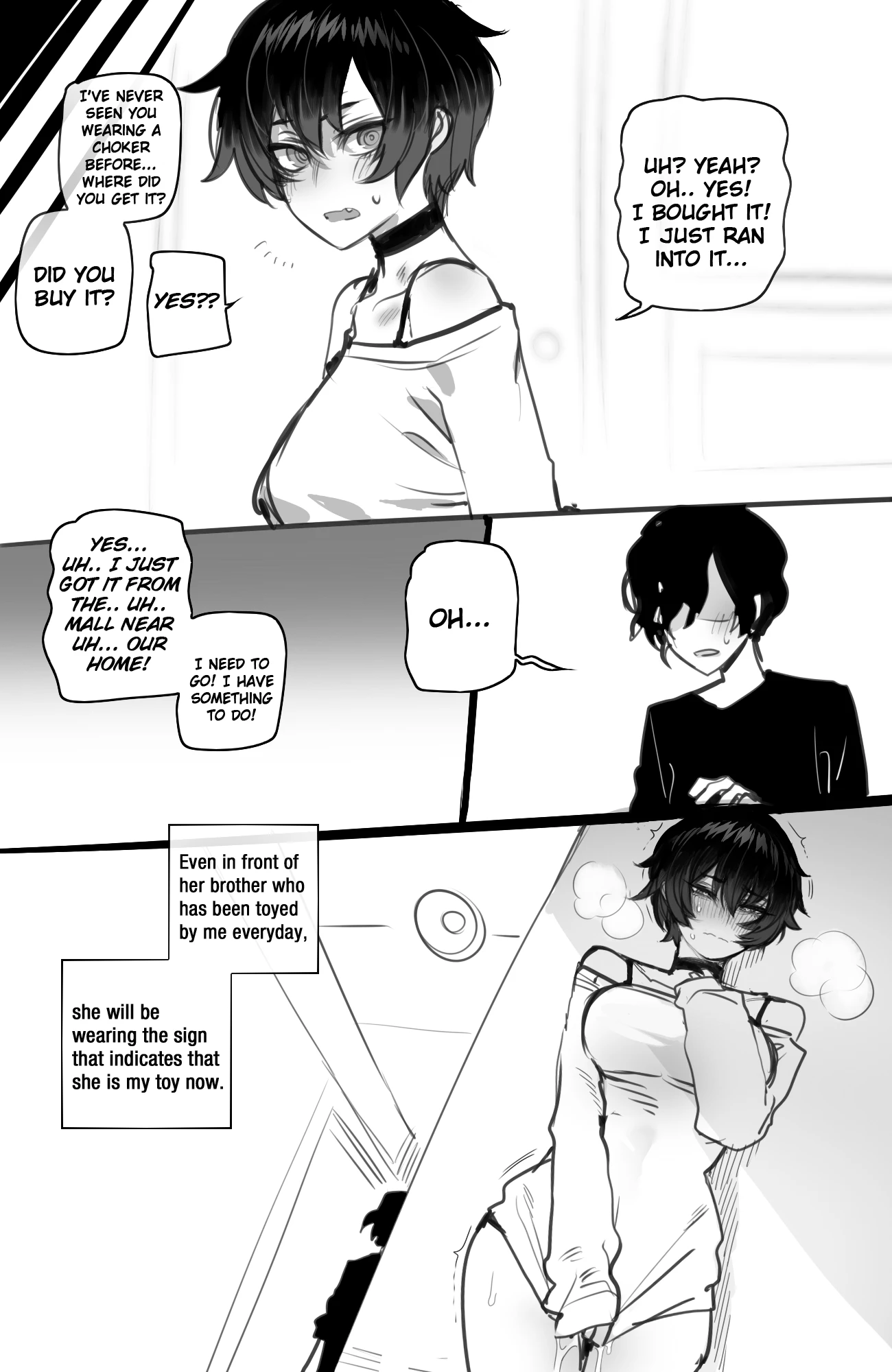 Tomboy Sister Bully Netorare porn comic picture 21