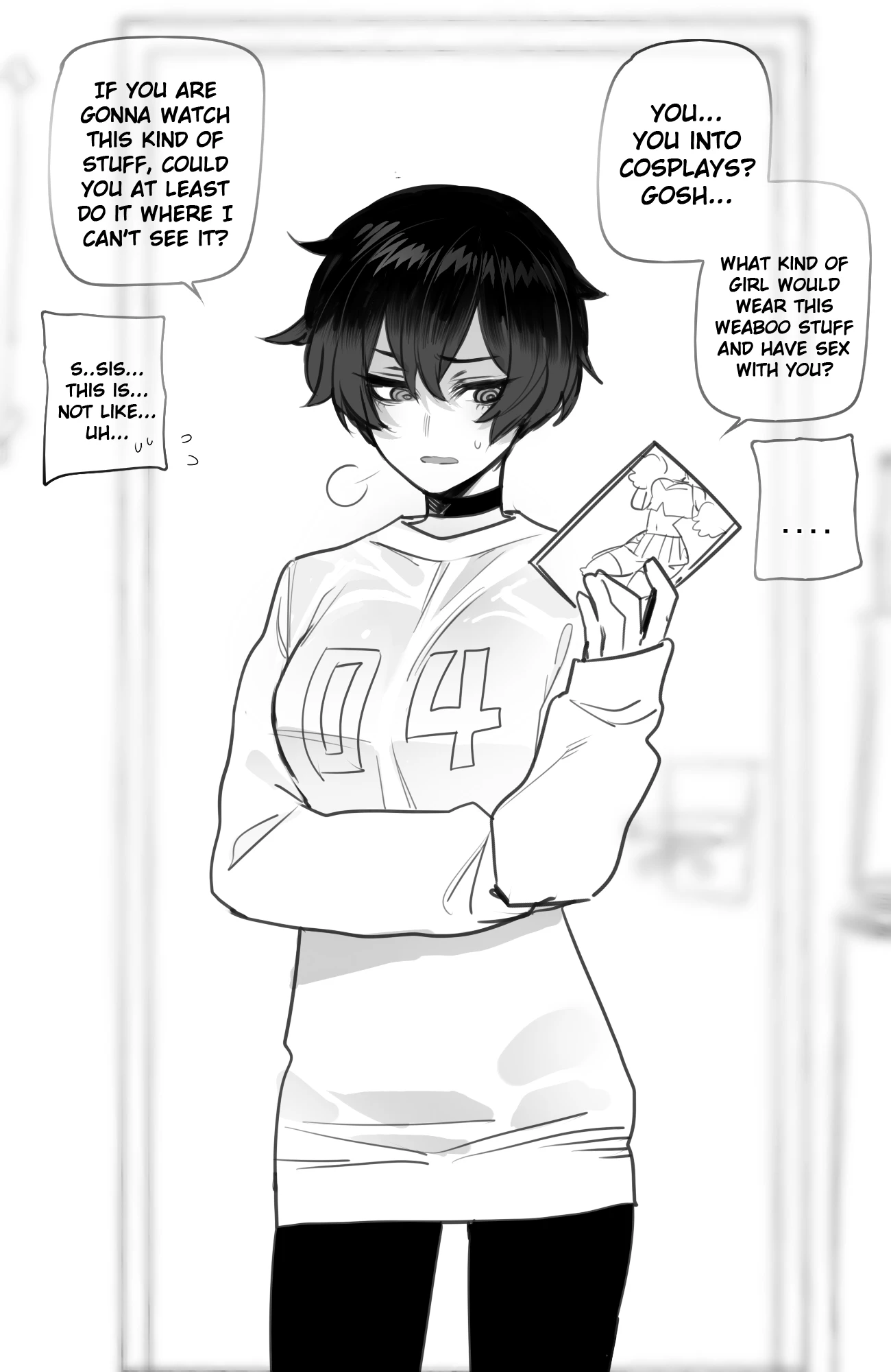 Tomboy Sister Bully Netorare porn comic picture 23