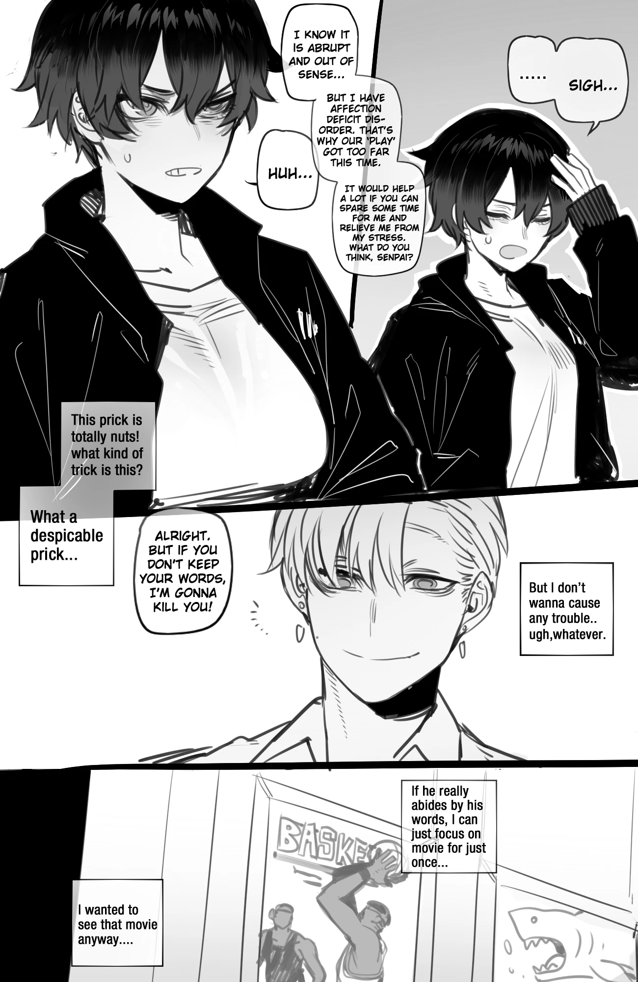 Tomboy Sister Bully Netorare porn comic picture 3