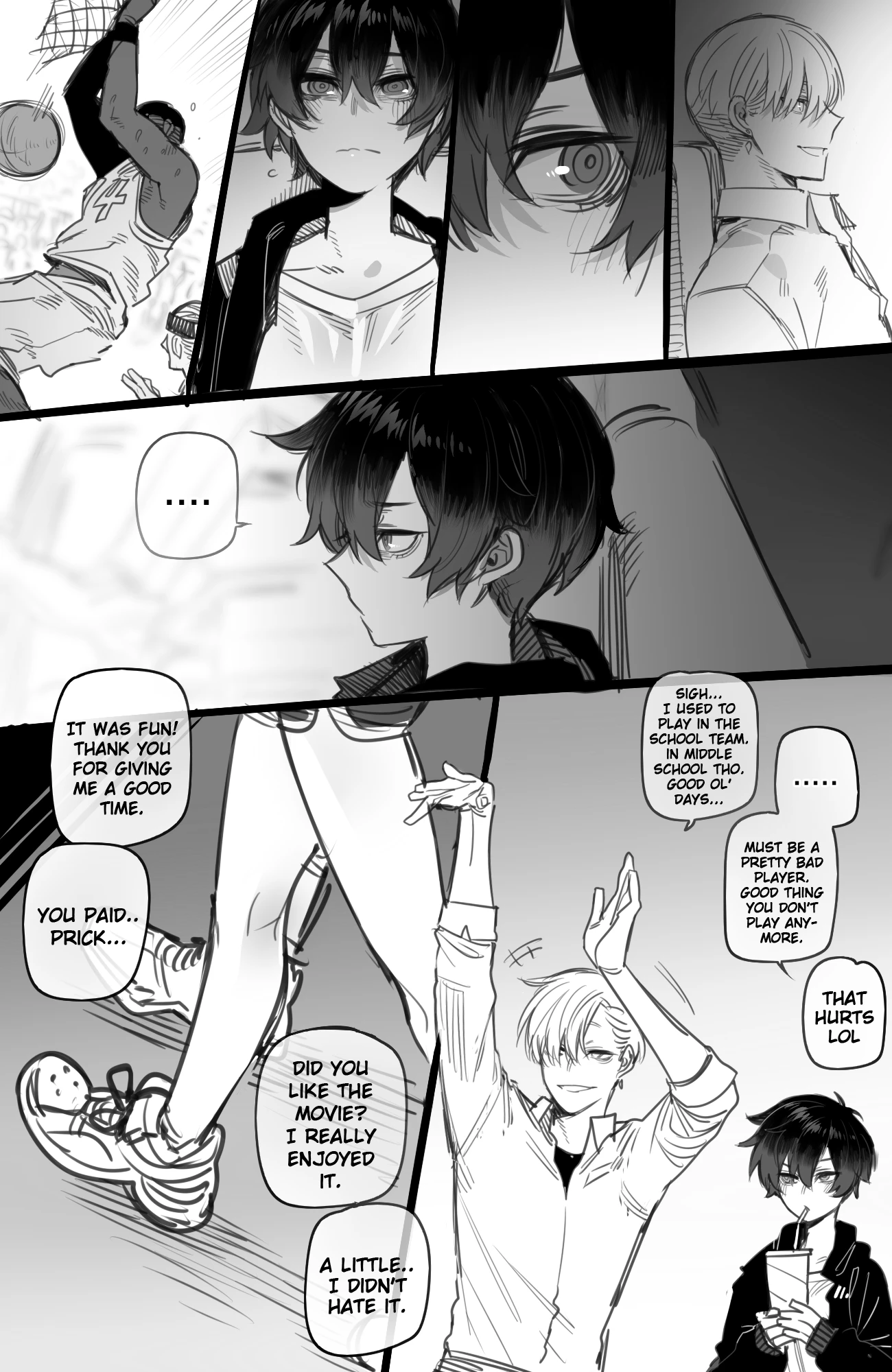 Tomboy Sister Bully Netorare porn comic picture 4