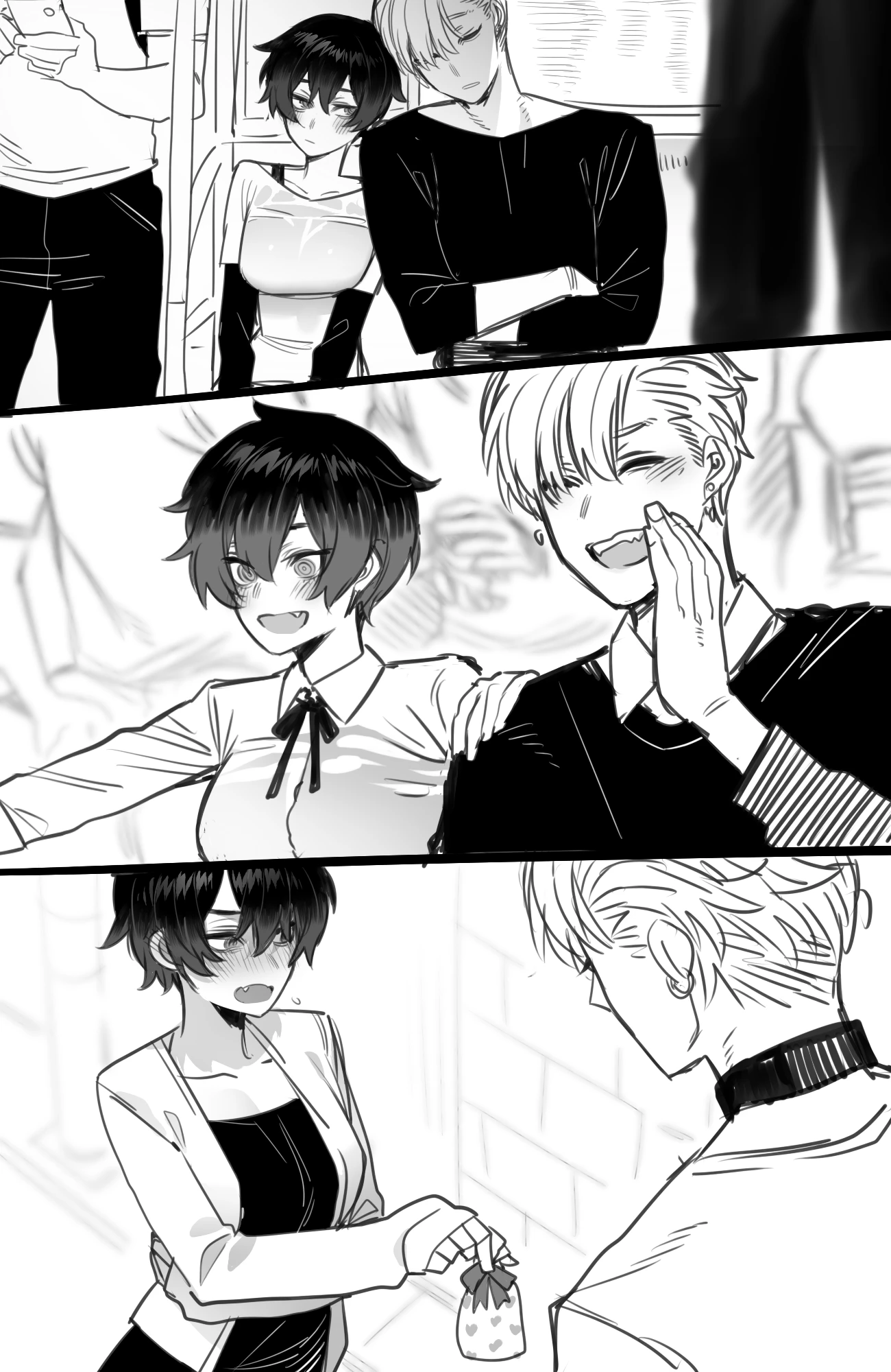 Tomboy Sister Bully Netorare porn comic picture 8