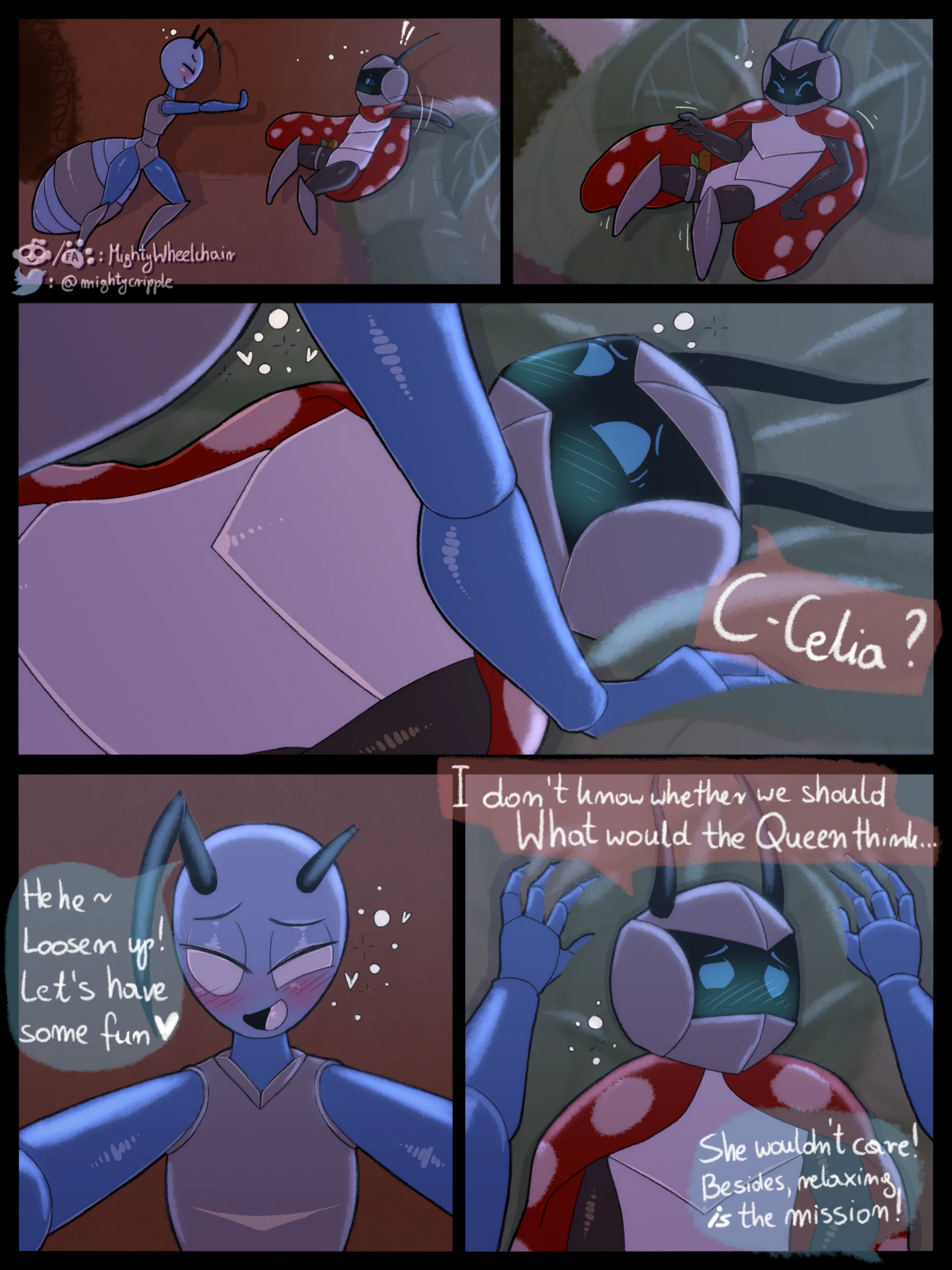 Too Much Berry Juice porn comic picture 3