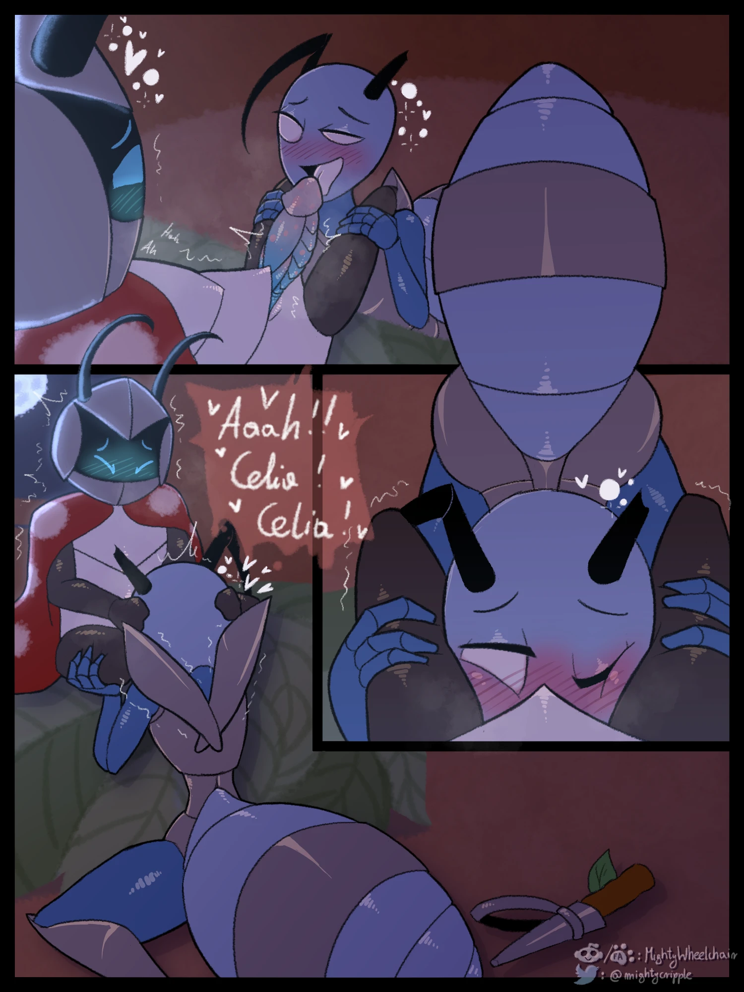 Too Much Berry Juice porn comic picture 6