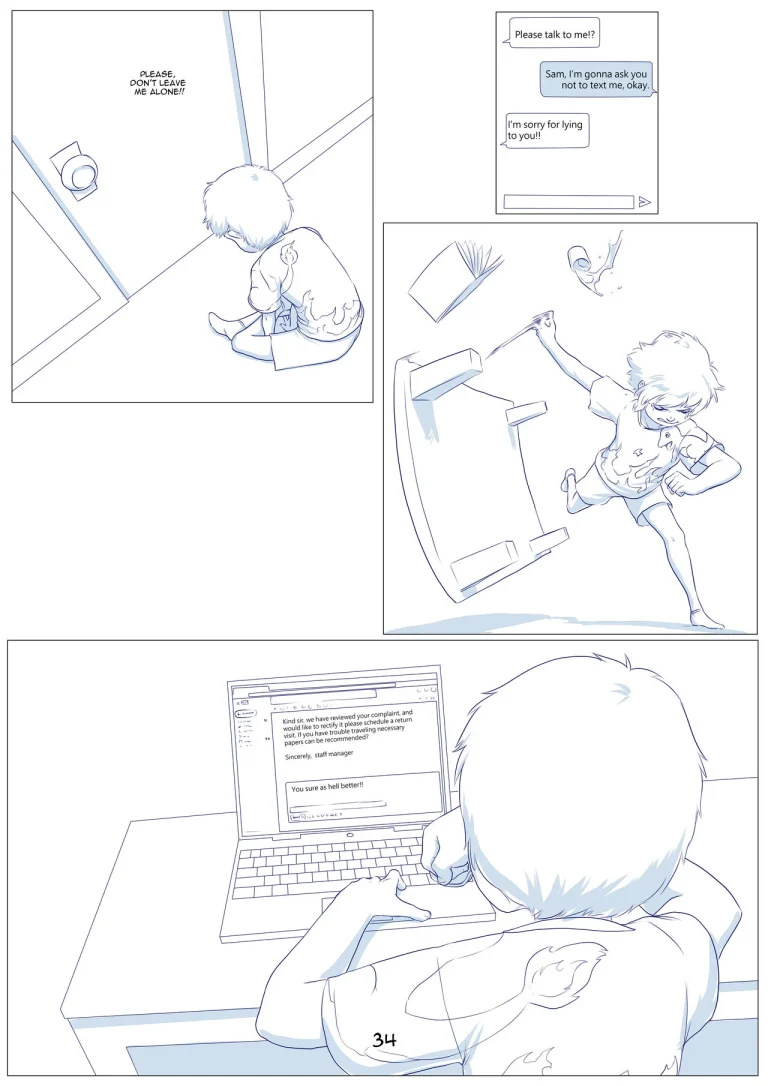 Too Much of a Second Chance porn comic picture 34
