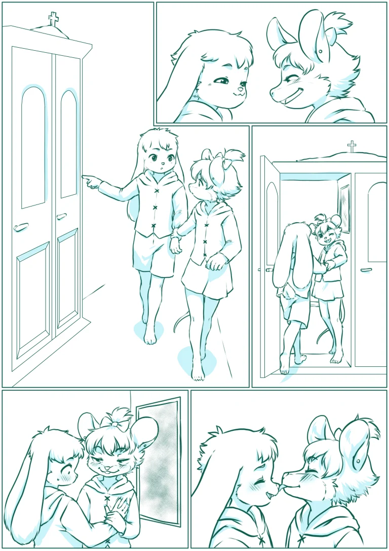 Touch my Tail porn comic picture 3