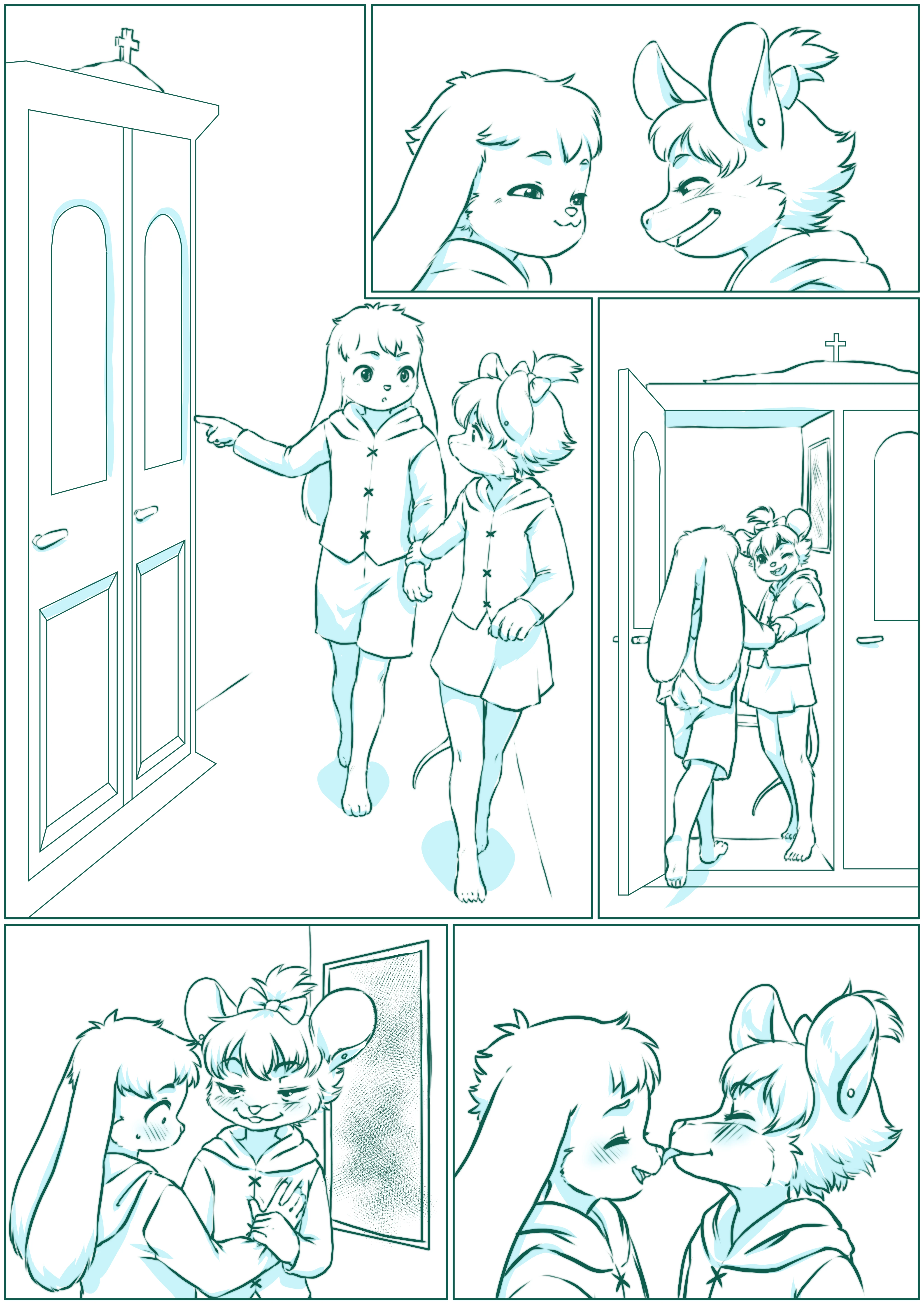 Touch my Tail porn comic picture 3