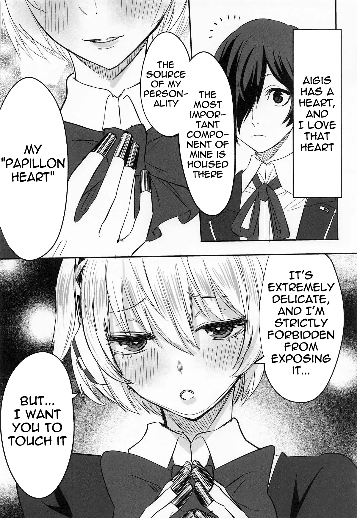 Touching her papillon heart porn comic picture 3