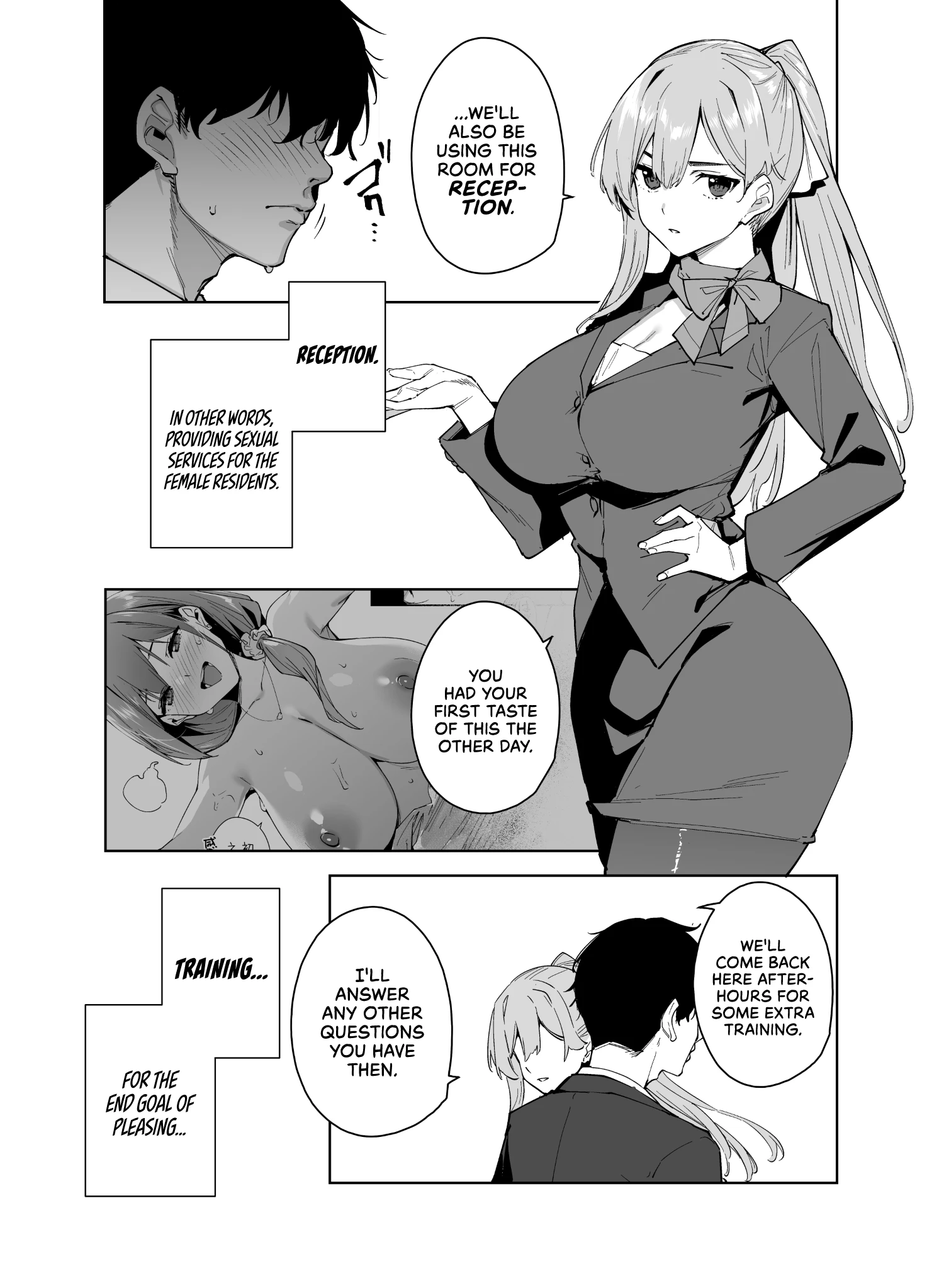 Tower Reception, at your Service! 2 porn comic picture 3
