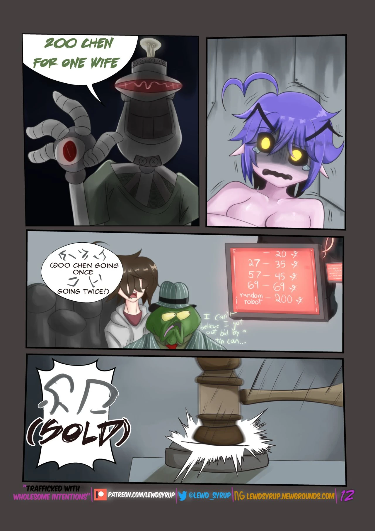 Trafficked with Wholesome Intentions porn comic picture 14