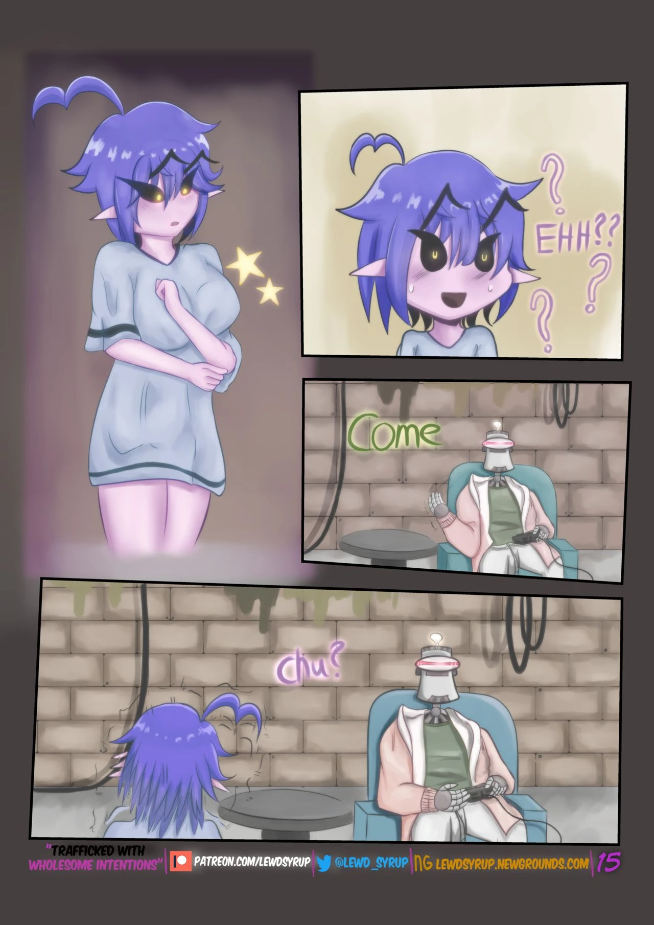 Trafficked with Wholesome Intentions porn comic picture 17