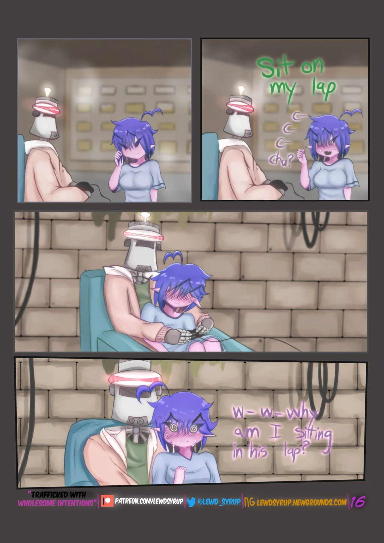 Trafficked with Wholesome Intentions porn comic picture 18