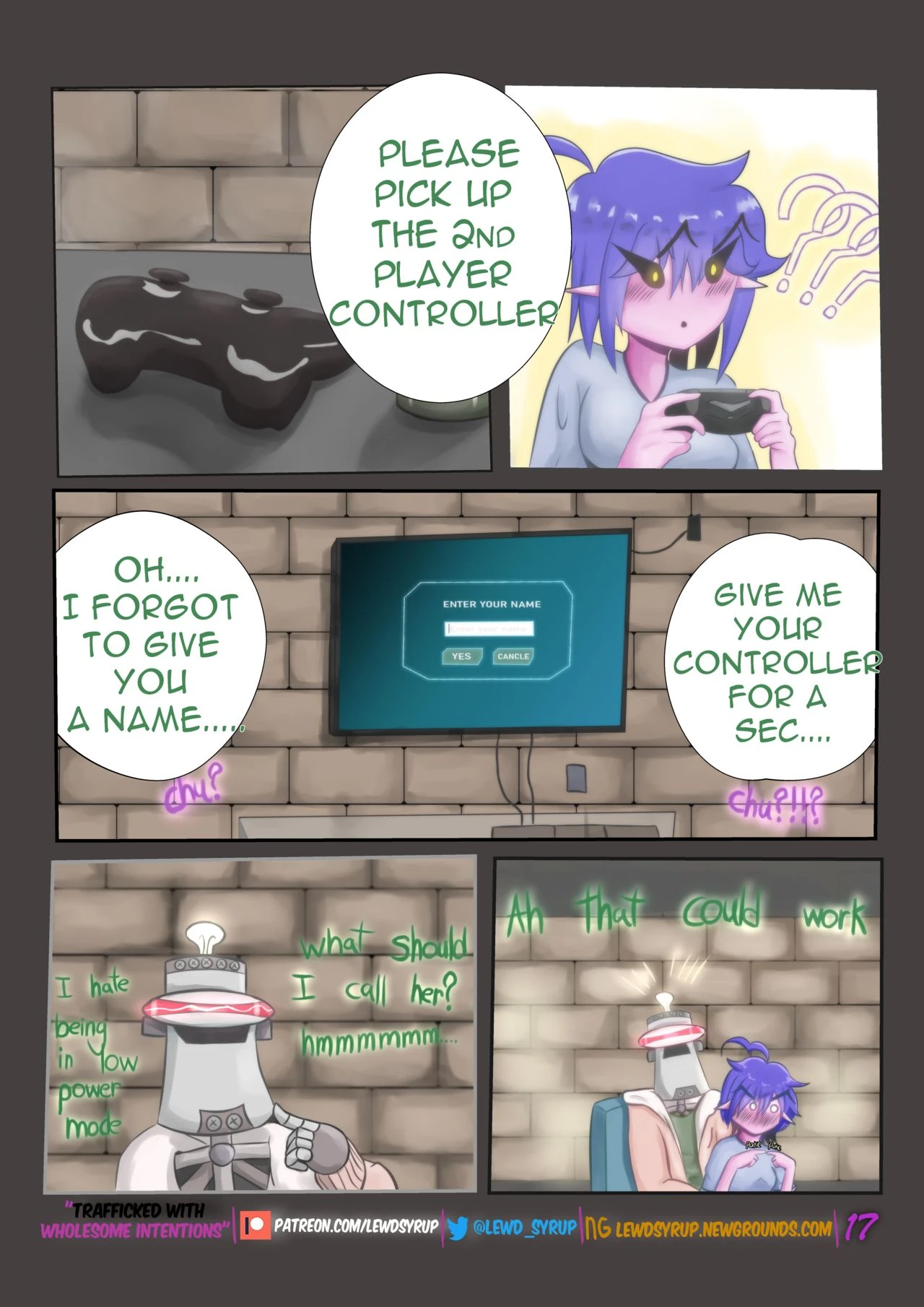 Trafficked with Wholesome Intentions porn comic picture 19