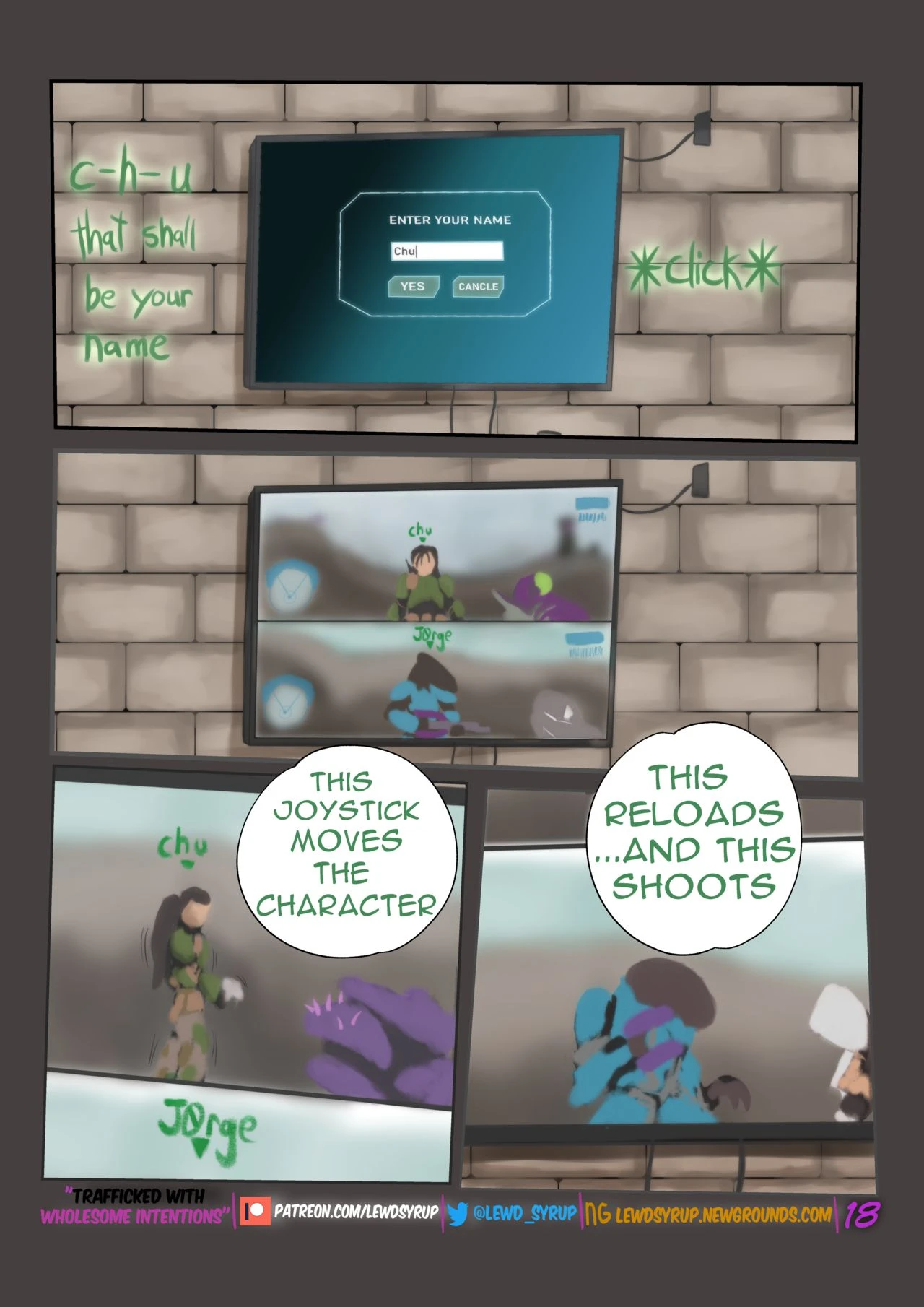 Trafficked with Wholesome Intentions porn comic picture 20
