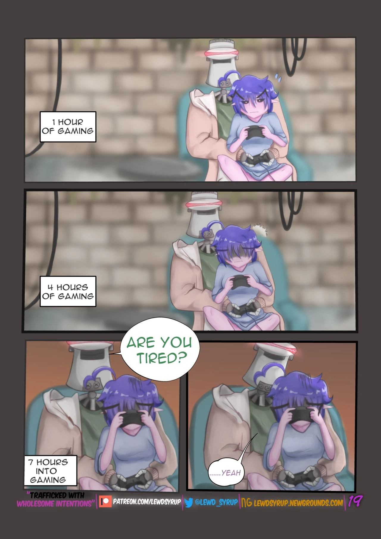 Trafficked with Wholesome Intentions porn comic picture 21