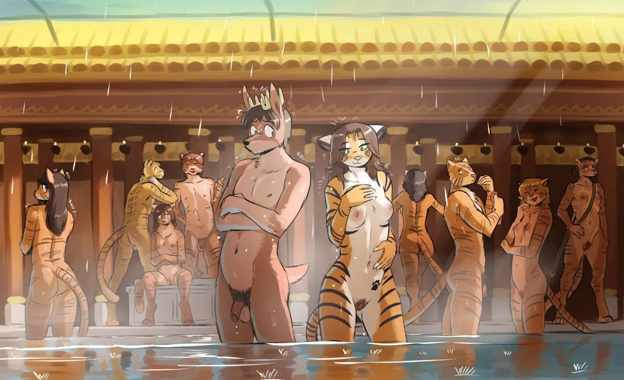 Tribal Tiger Series porn comic picture 2