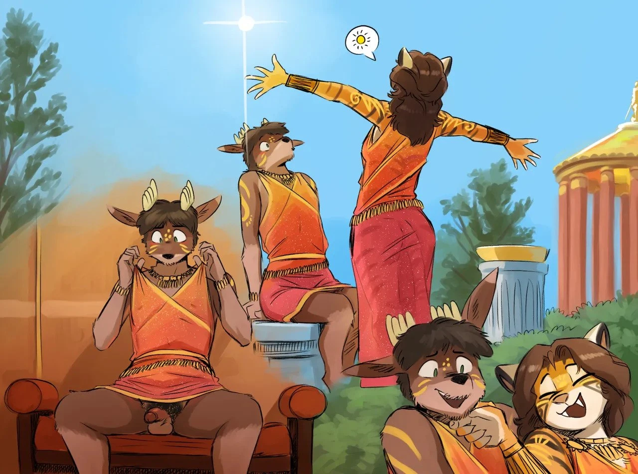 Tribal Tiger Series porn comic picture 4