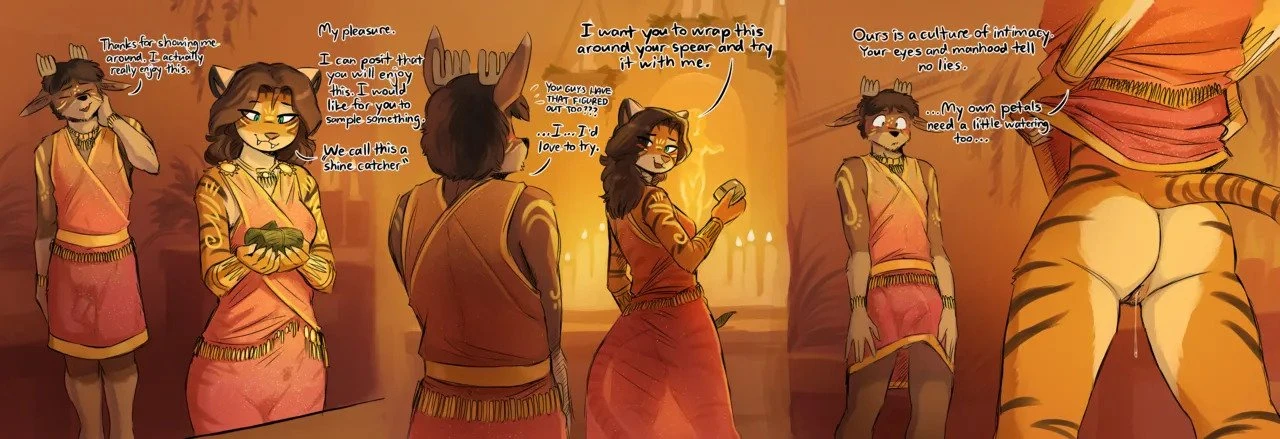 Tribal Tiger Series porn comic picture 7