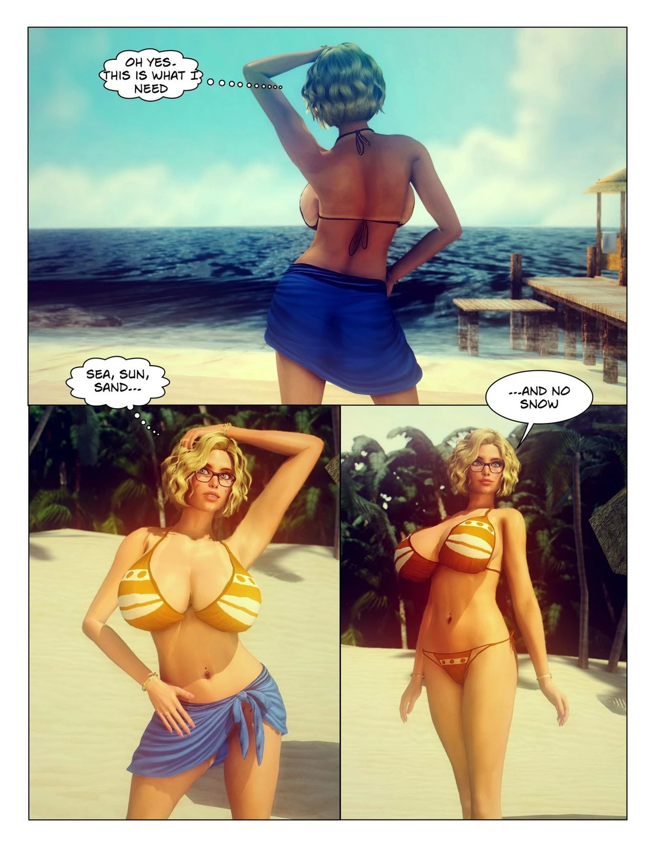 Tropical Fantasies porn comic picture 3