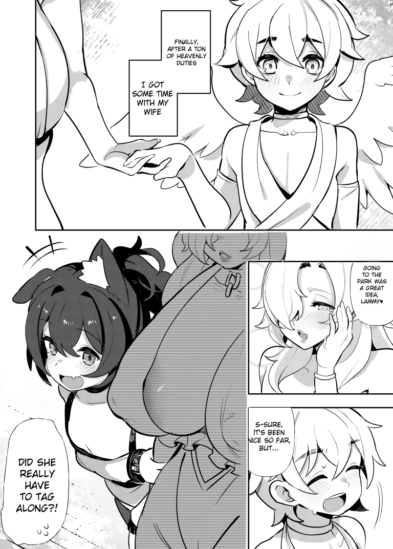 Trouble in Heaven porn comic picture 1