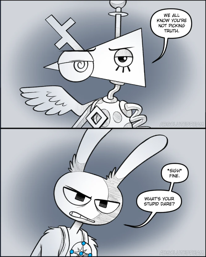 Truth or Dare Pt1 porn comic picture 49