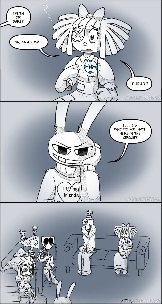 Truth or Dare Pt1 porn comic picture 56