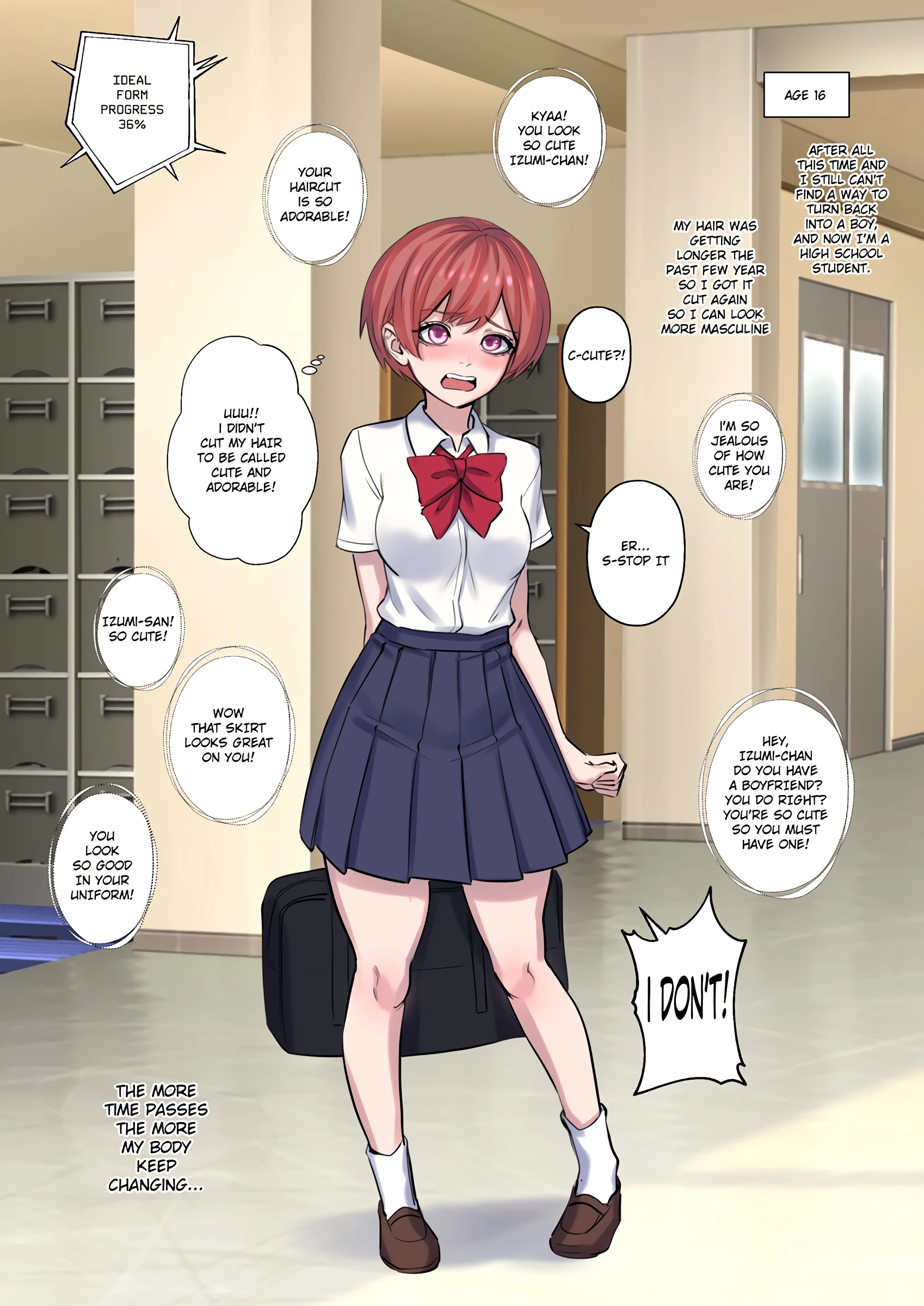 TS IDEAL BODY porn comic picture 11