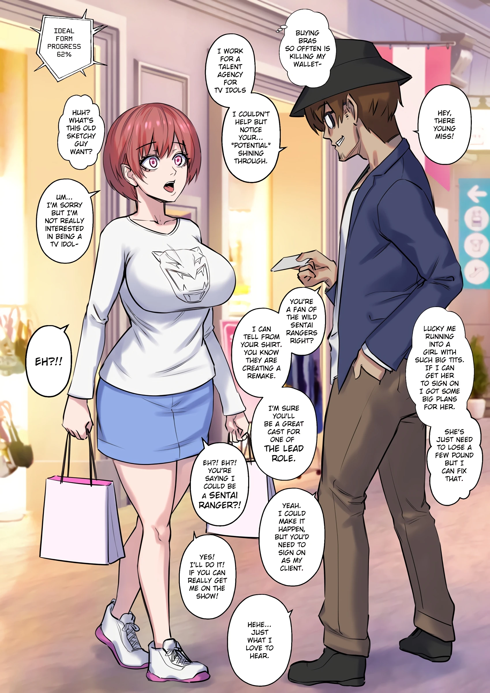 TS IDEAL BODY porn comic picture 13