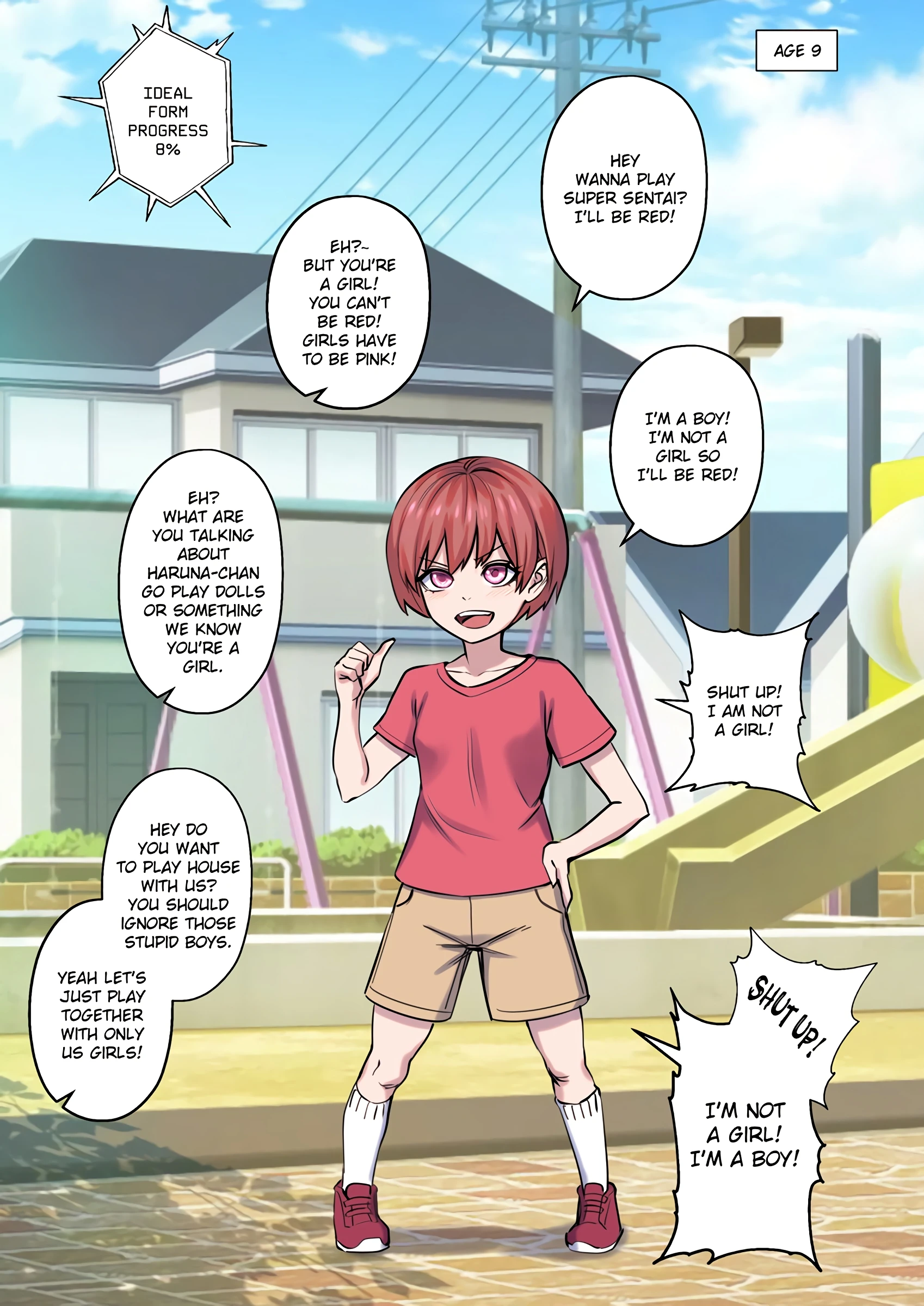 TS IDEAL BODY porn comic picture 6