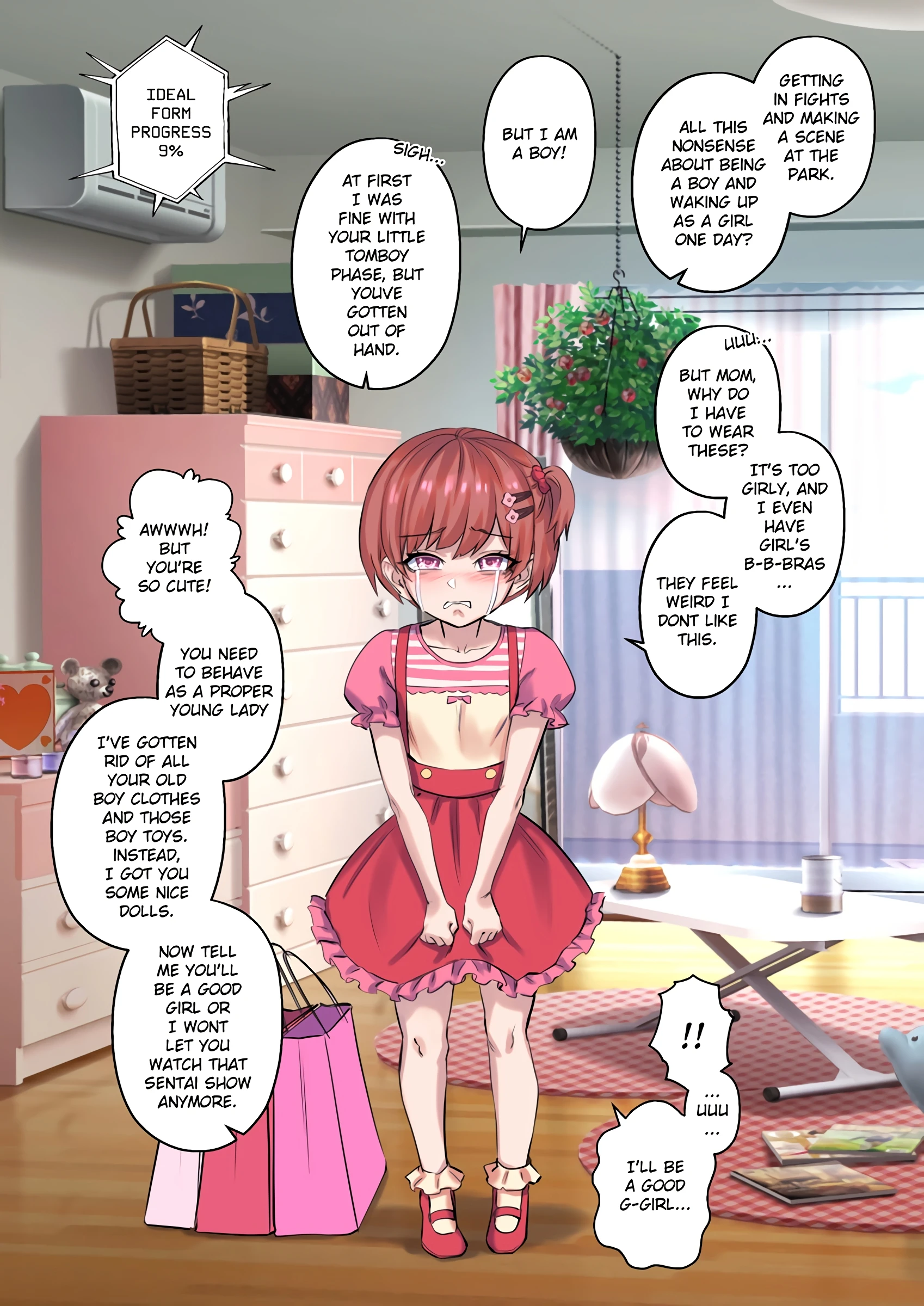 TS IDEAL BODY porn comic picture 8
