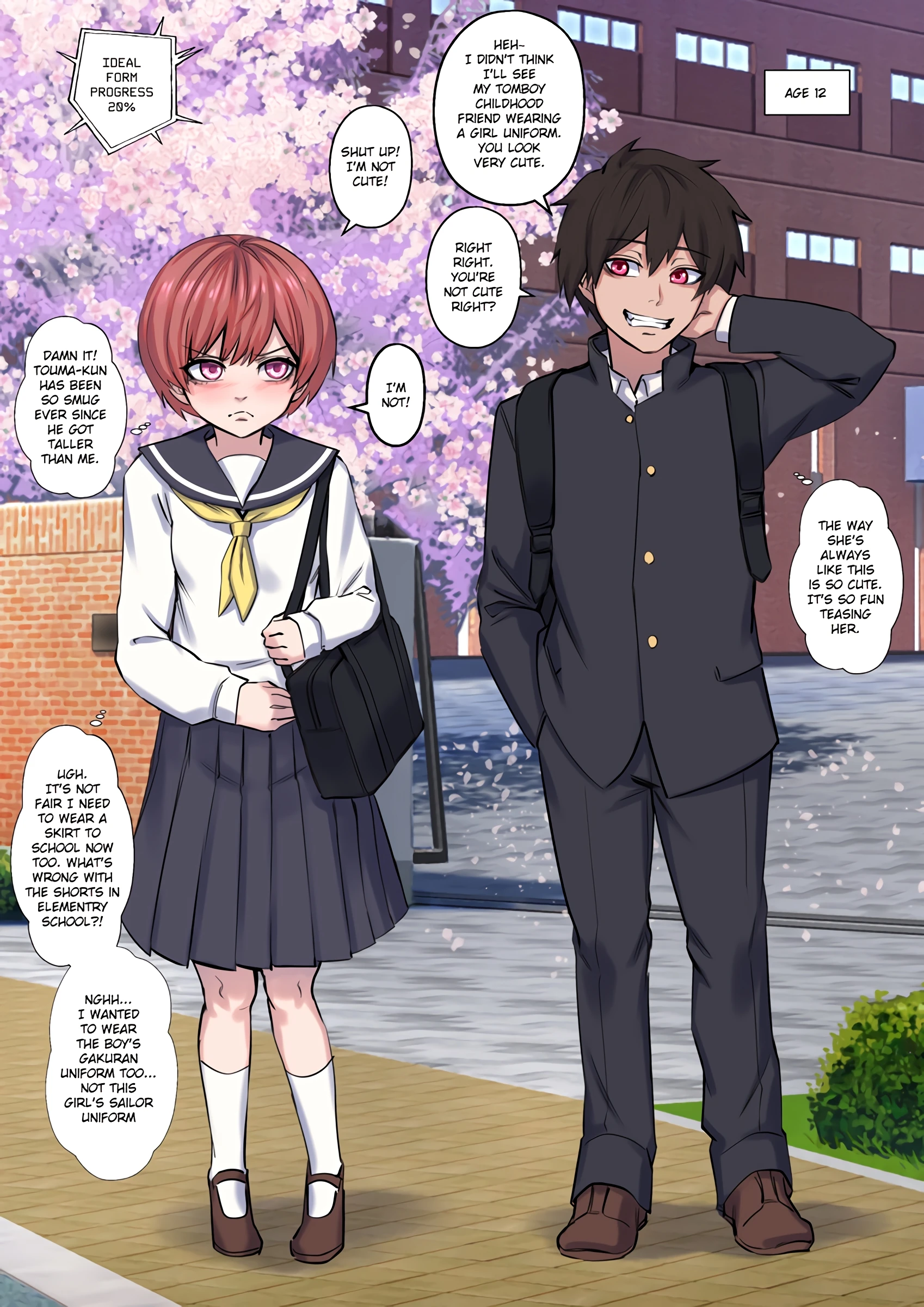 TS IDEAL BODY porn comic picture 9