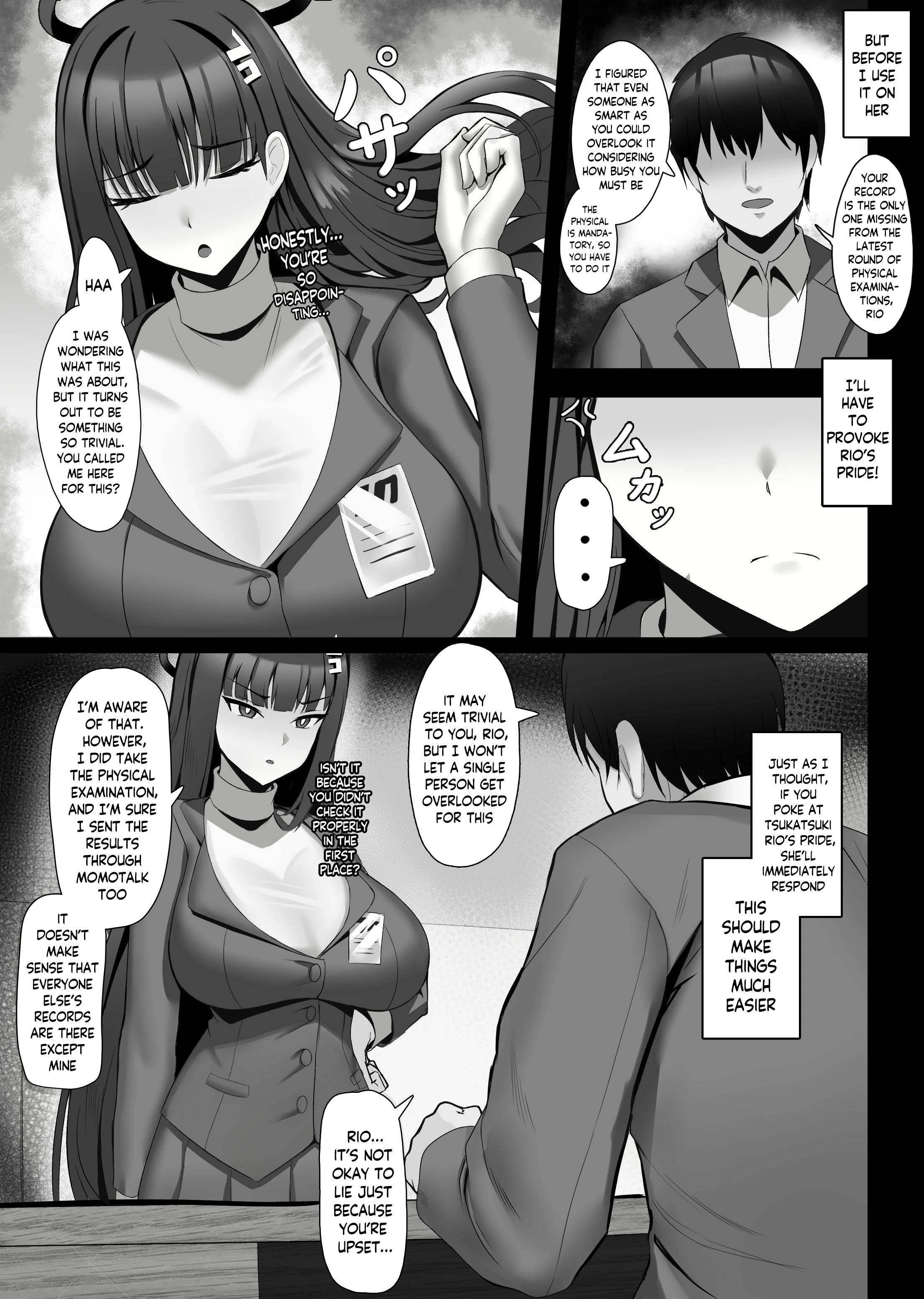 Tsukatsuki Rio no Joushiki Kaihen Shintai Ken porn comic picture 3
