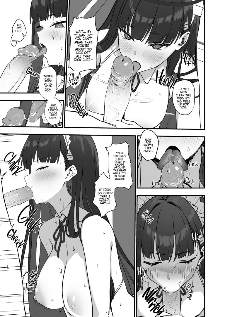 Tsukatsuki Rio no Maid Seikatsu porn comic picture 10