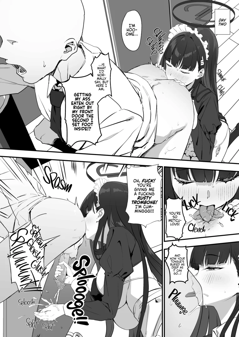 Tsukatsuki Rio no Maid Seikatsu porn comic picture 13