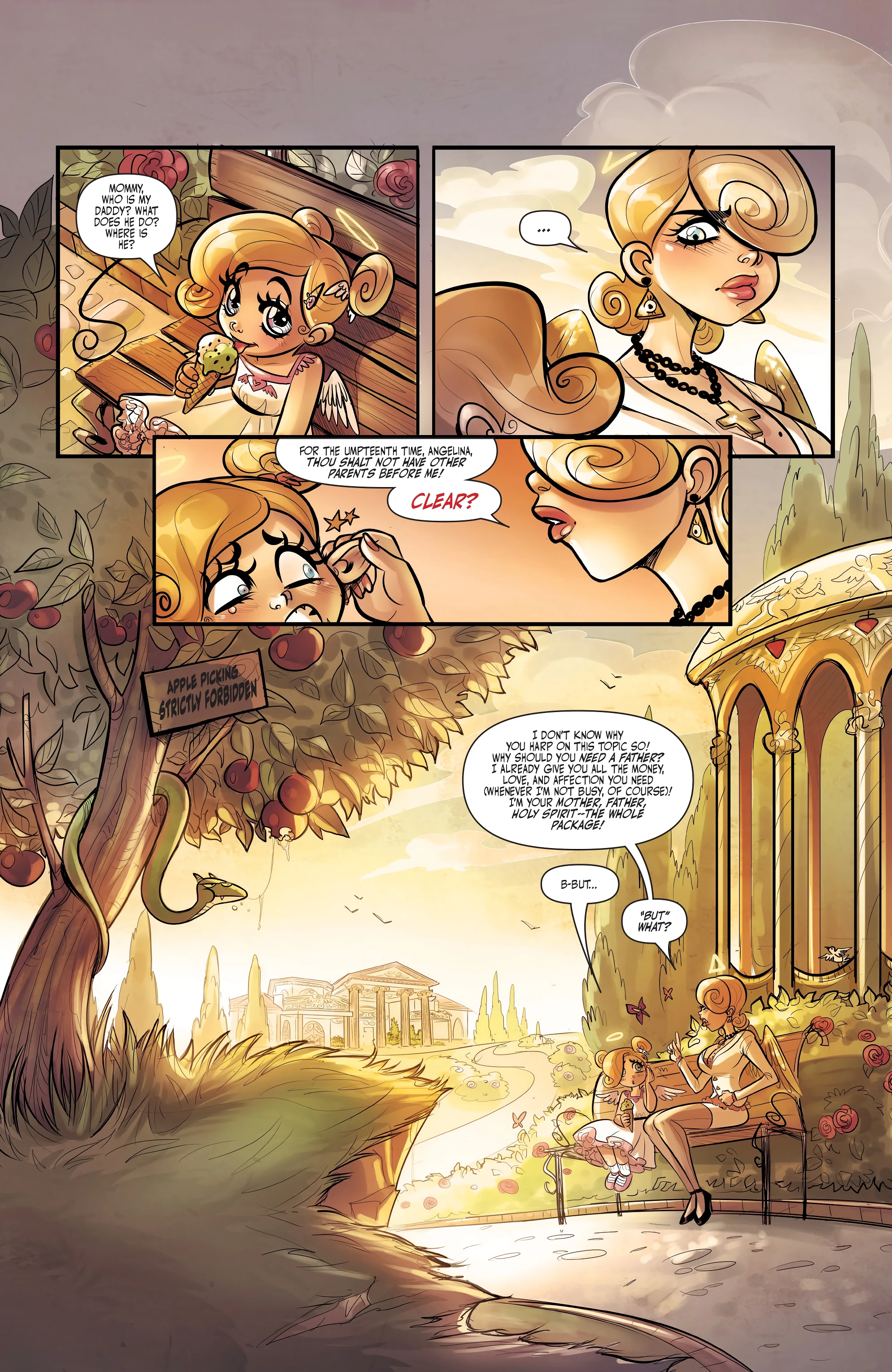 Un Sacred by Mirka Andolfo Issue 3 porn comic picture 10