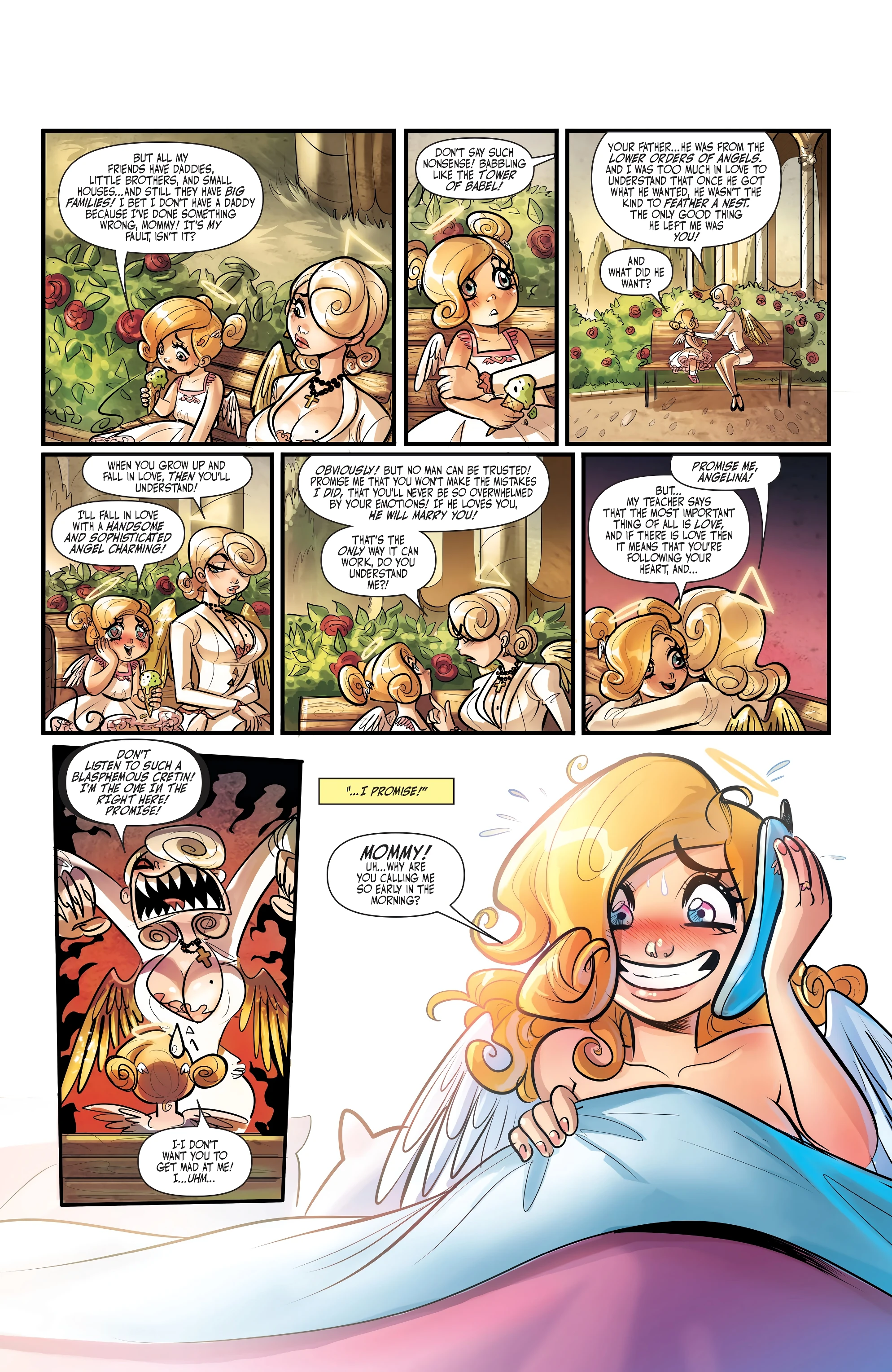 Un Sacred by Mirka Andolfo Issue 3 porn comic picture 11