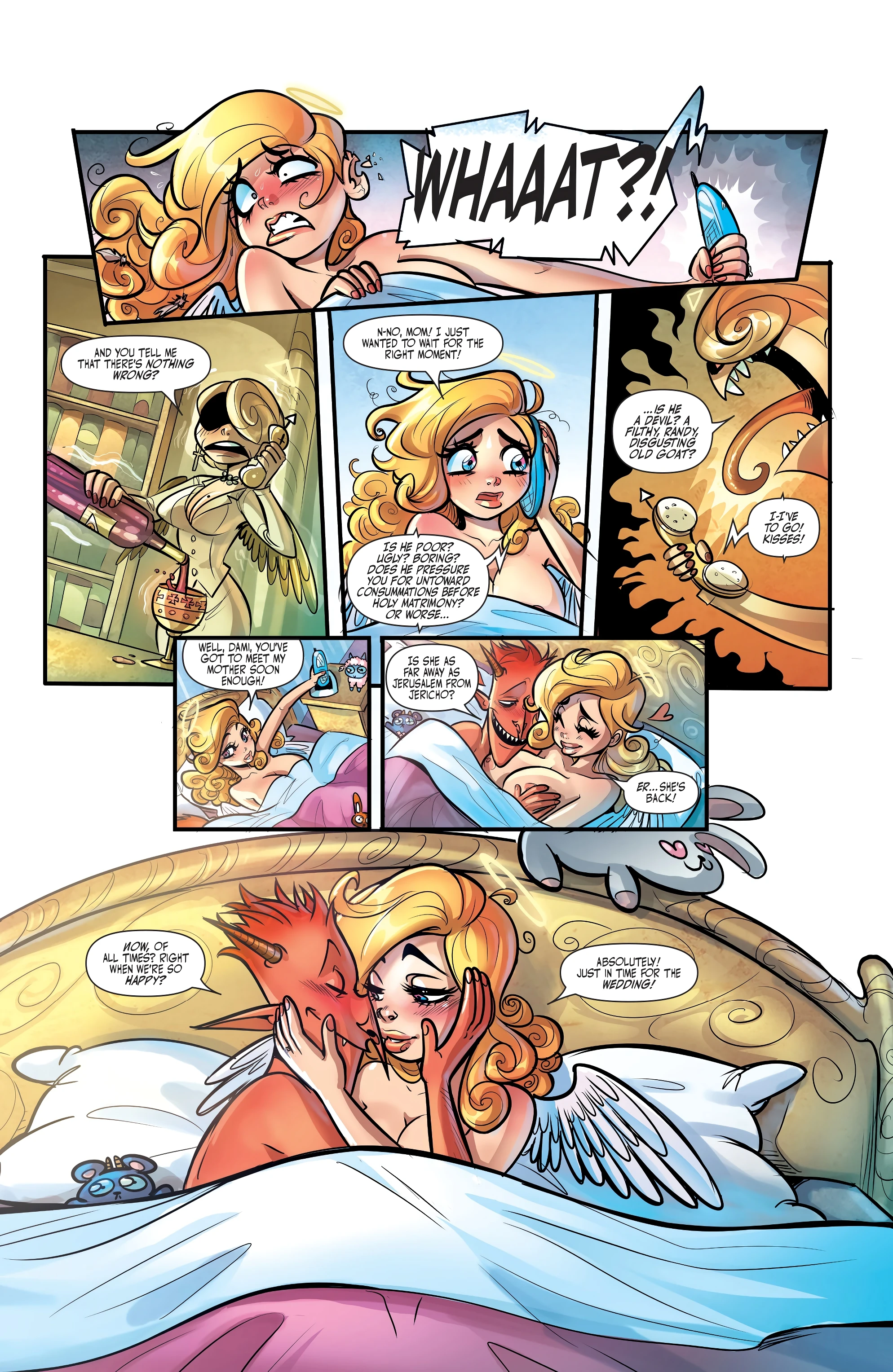Un Sacred by Mirka Andolfo Issue 3 porn comic picture 13
