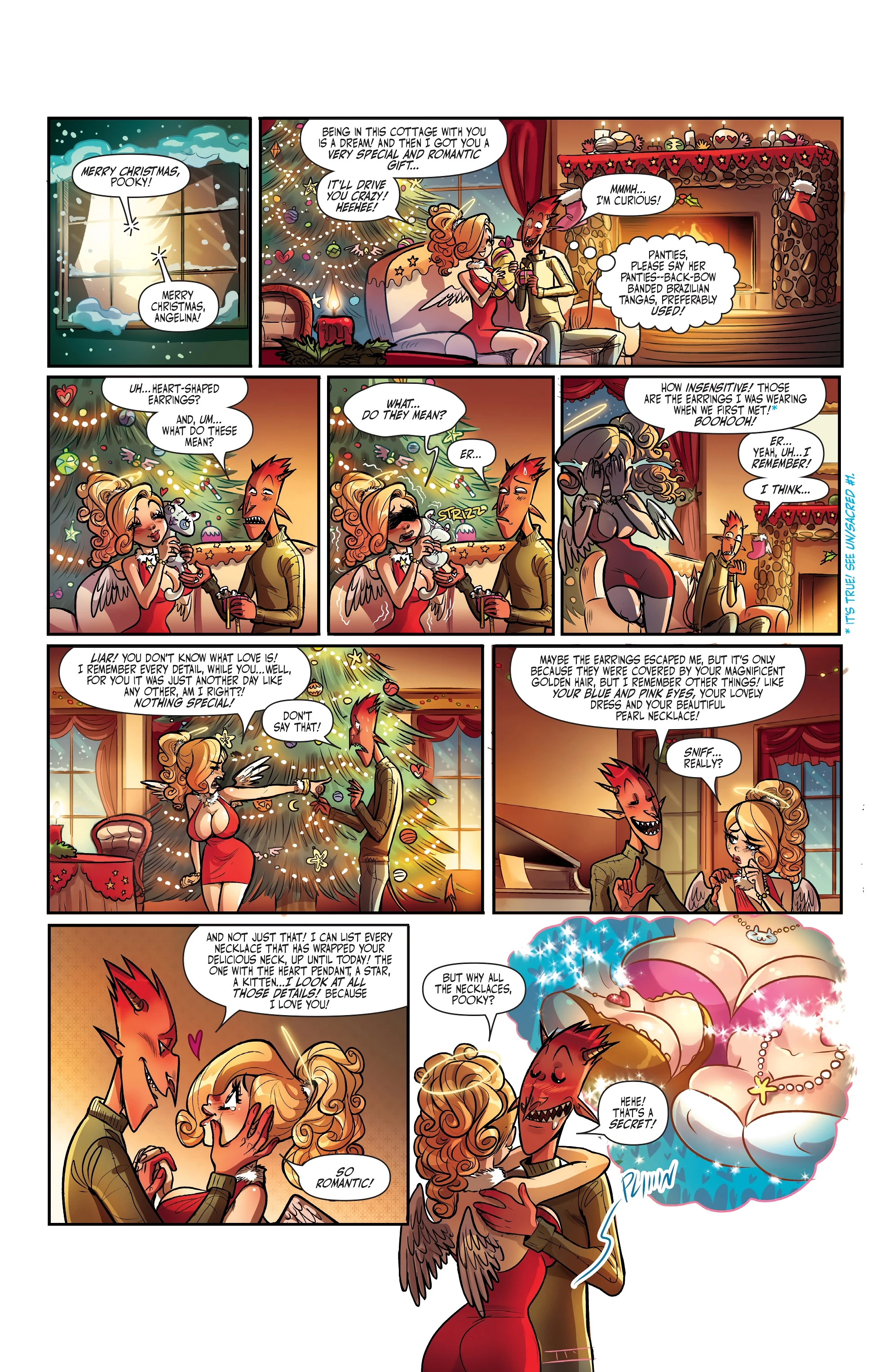 Un Sacred by Mirka Andolfo Issue 3 porn comic picture 14
