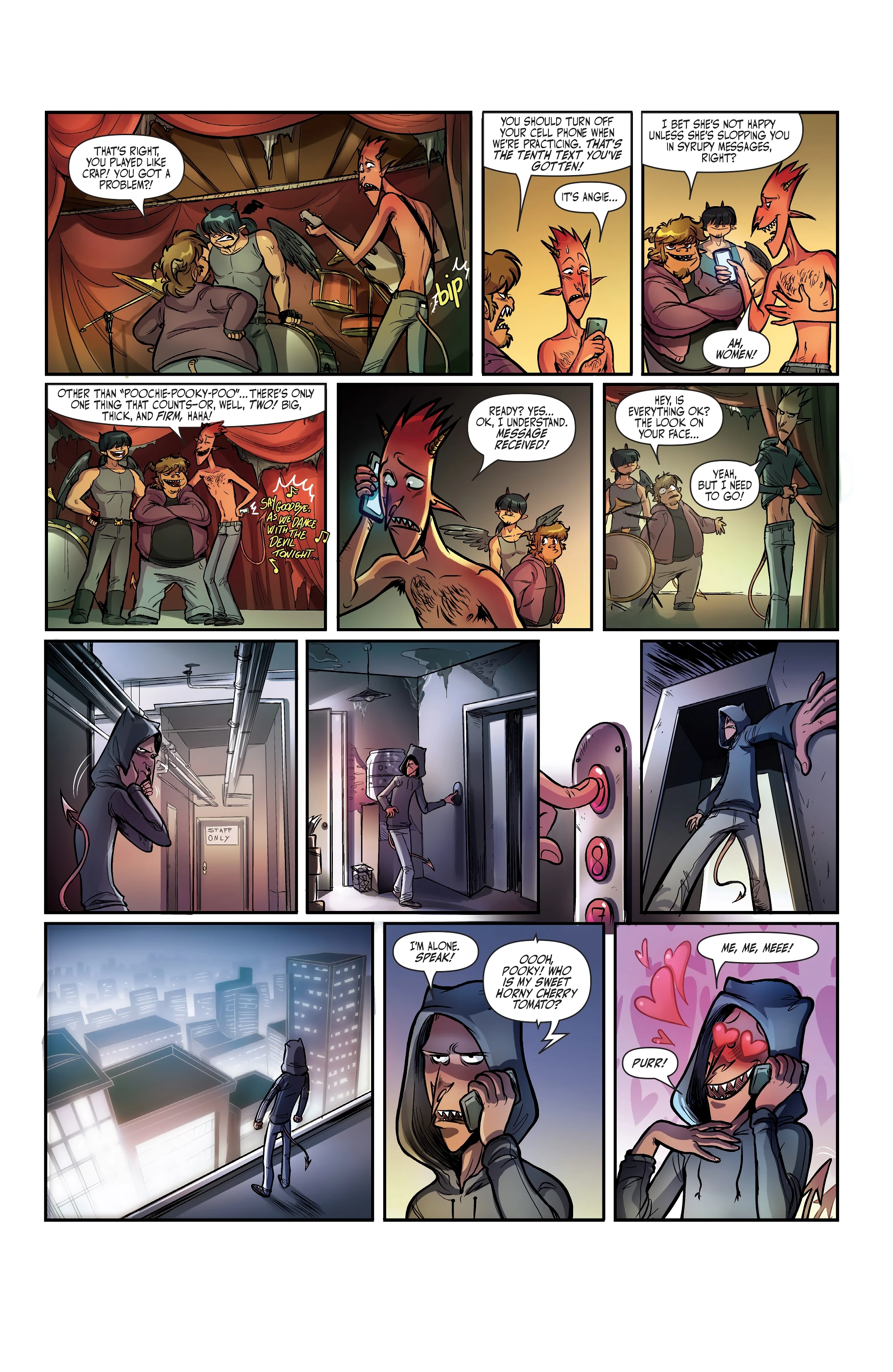 Un Sacred by Mirka Andolfo Issue 3 porn comic picture 15