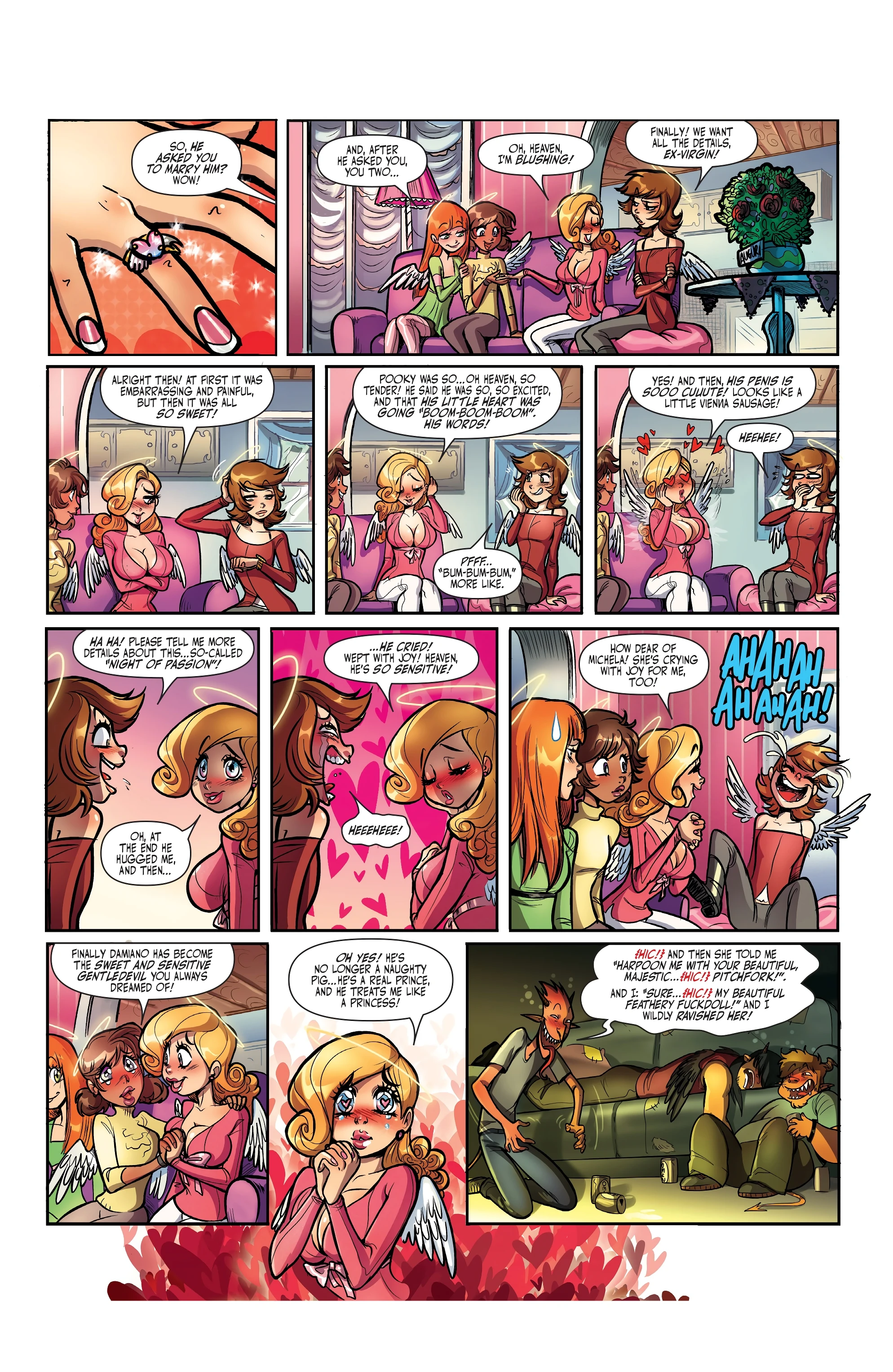 Un Sacred by Mirka Andolfo Issue 3 porn comic picture 16