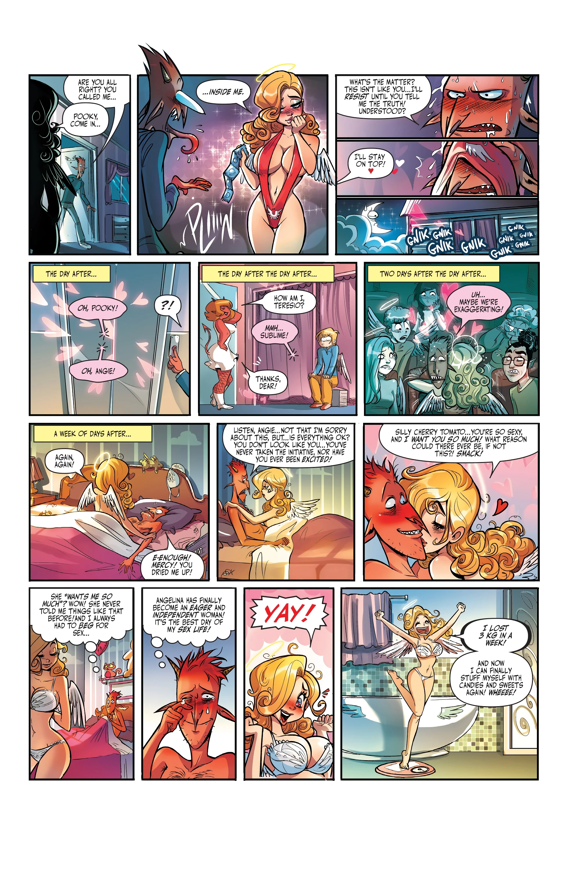 Un Sacred by Mirka Andolfo Issue 3 porn comic picture 19