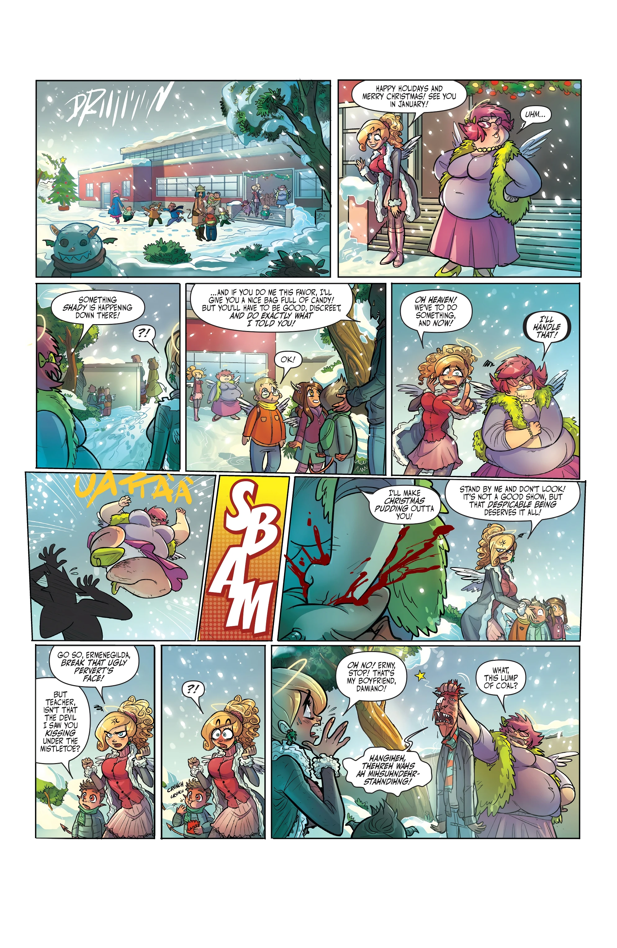 Un Sacred by Mirka Andolfo Issue 3 porn comic picture 2