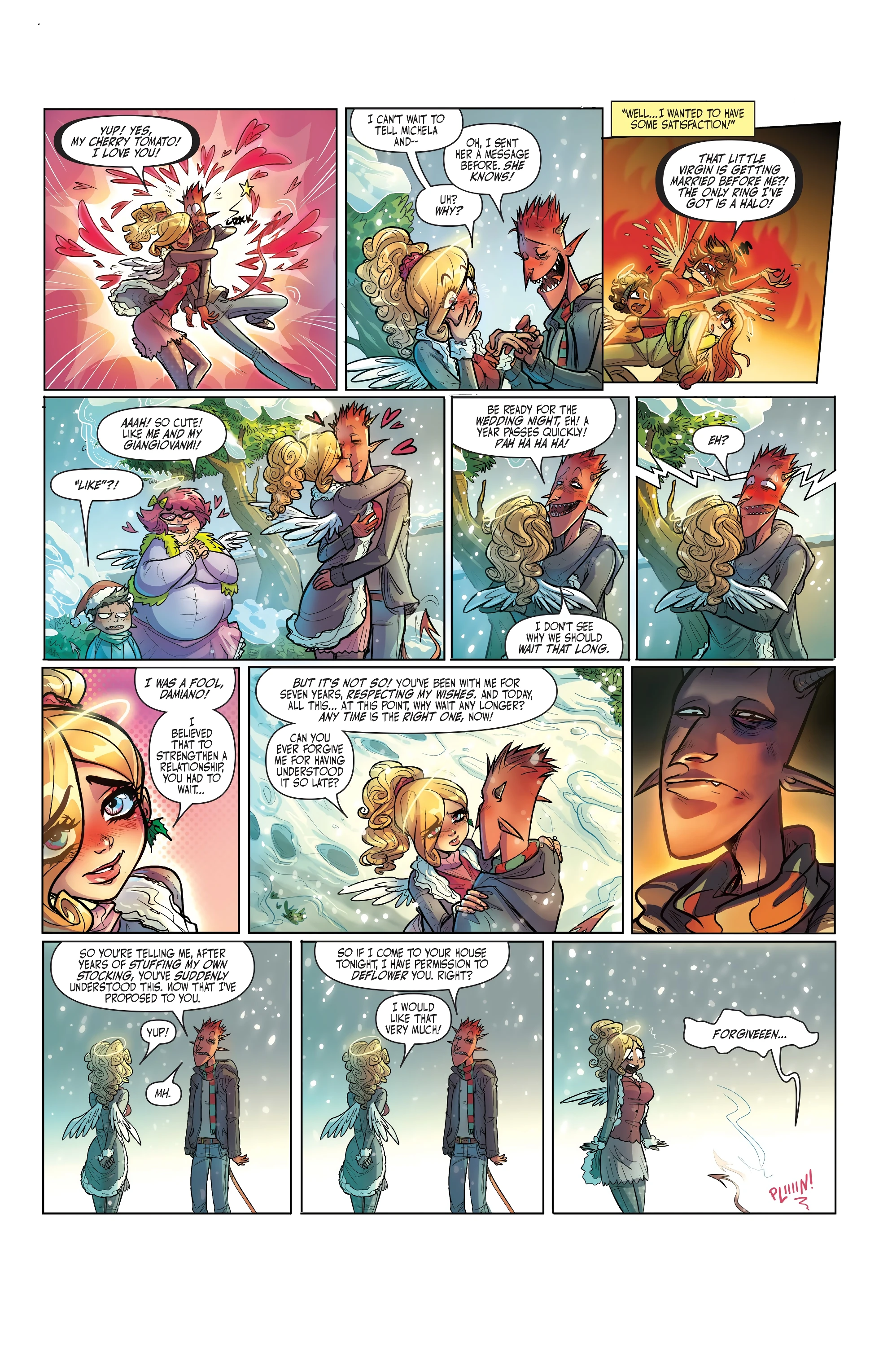 Un Sacred by Mirka Andolfo Issue 3 porn comic picture 4