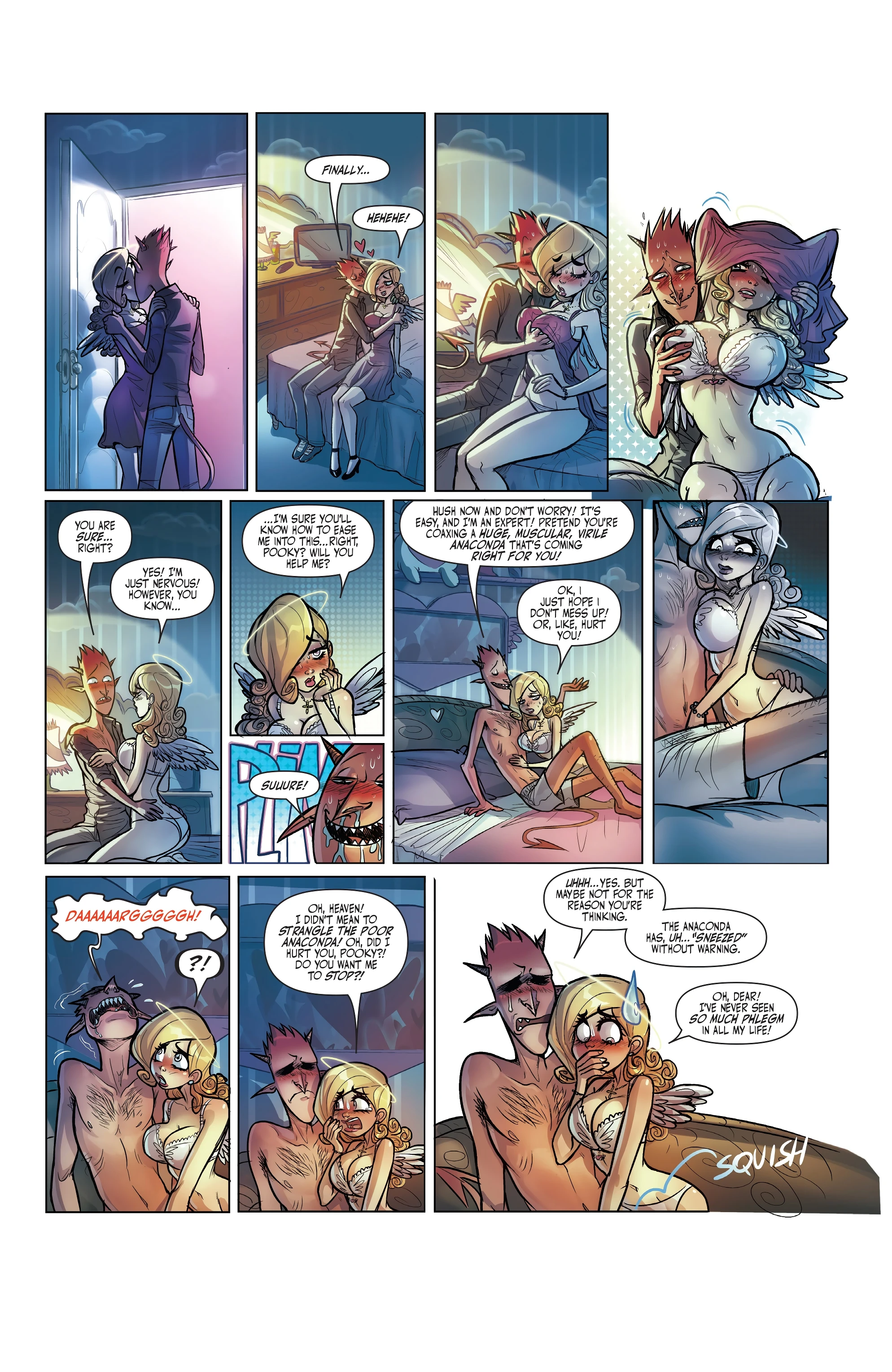 Un Sacred by Mirka Andolfo Issue 3 porn comic picture 5