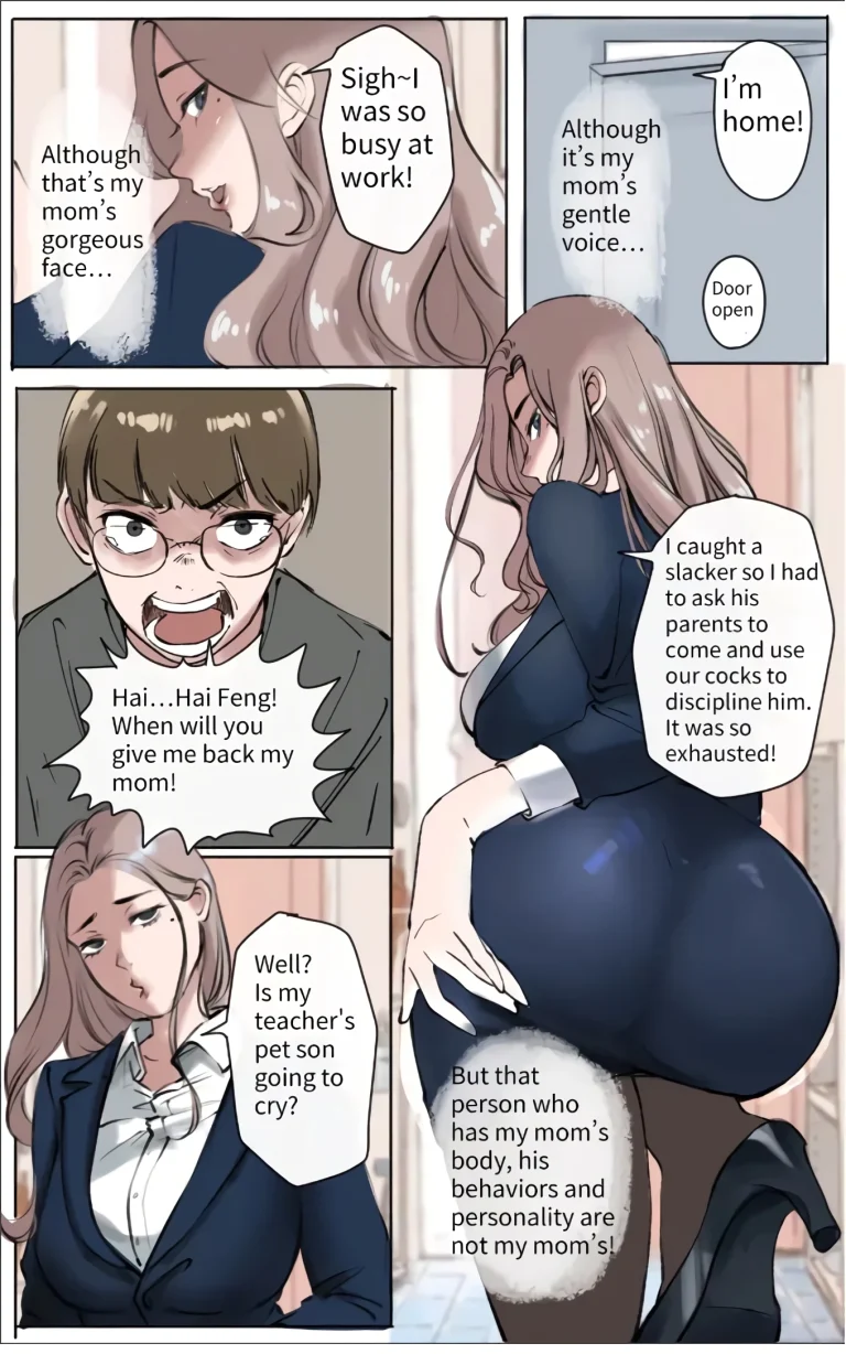 Under the maternal love 3 porn comic picture 1