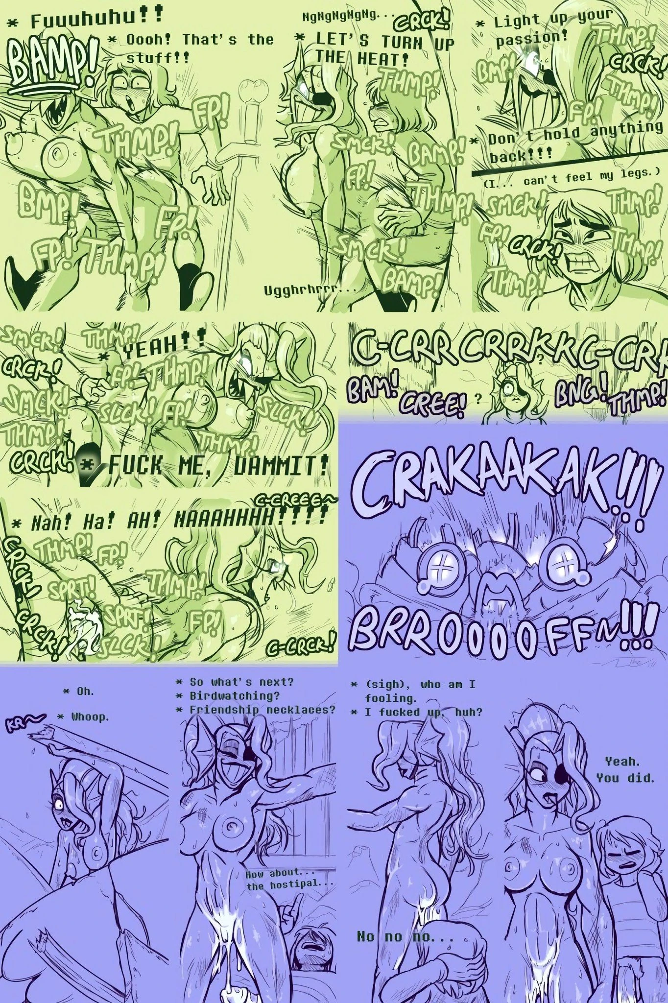 Under(her)tail 4 porn comic picture 16