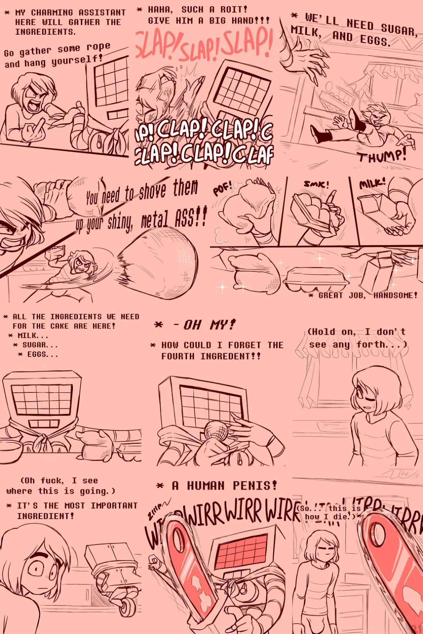 Under(her)tail 4 porn comic picture 20