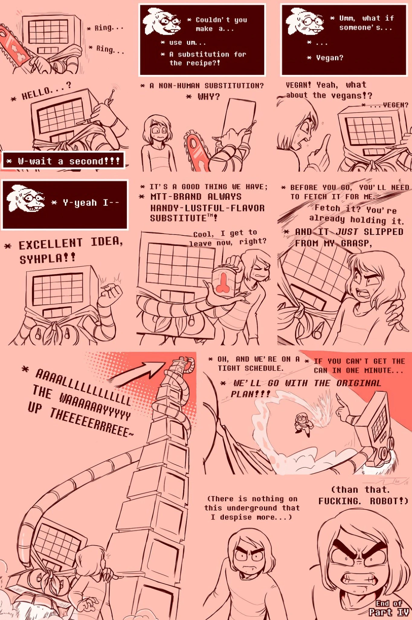 Under(her)tail 4 porn comic picture 21