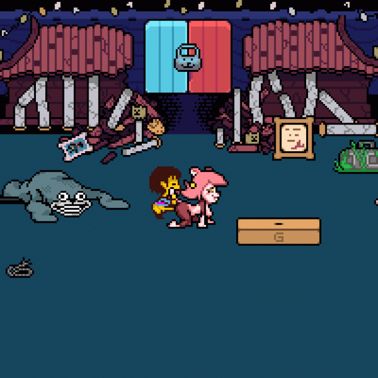 Undertale/Deltarune Pixel Art porn comic picture 11